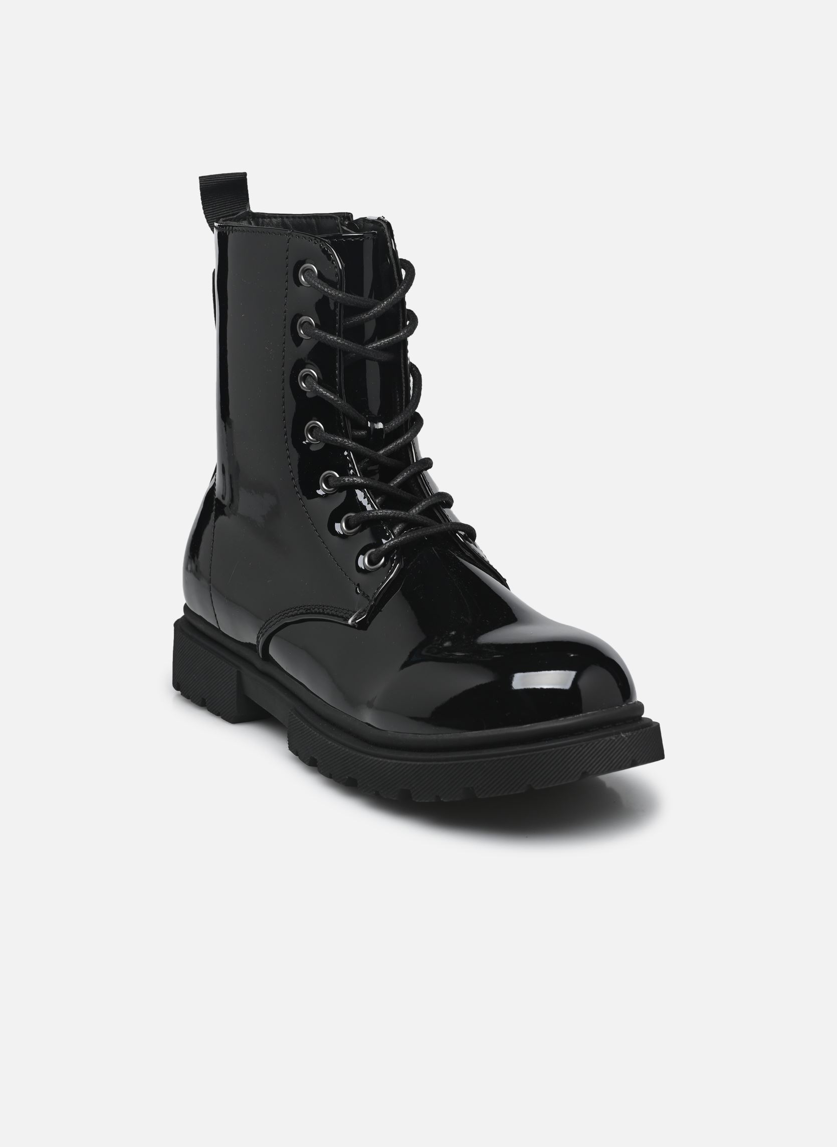 Geschnürte Stiefeletten SILOE damen schwarz MADE BY Geschnürte Stiefeletten SILOE damen schwarz NOIR