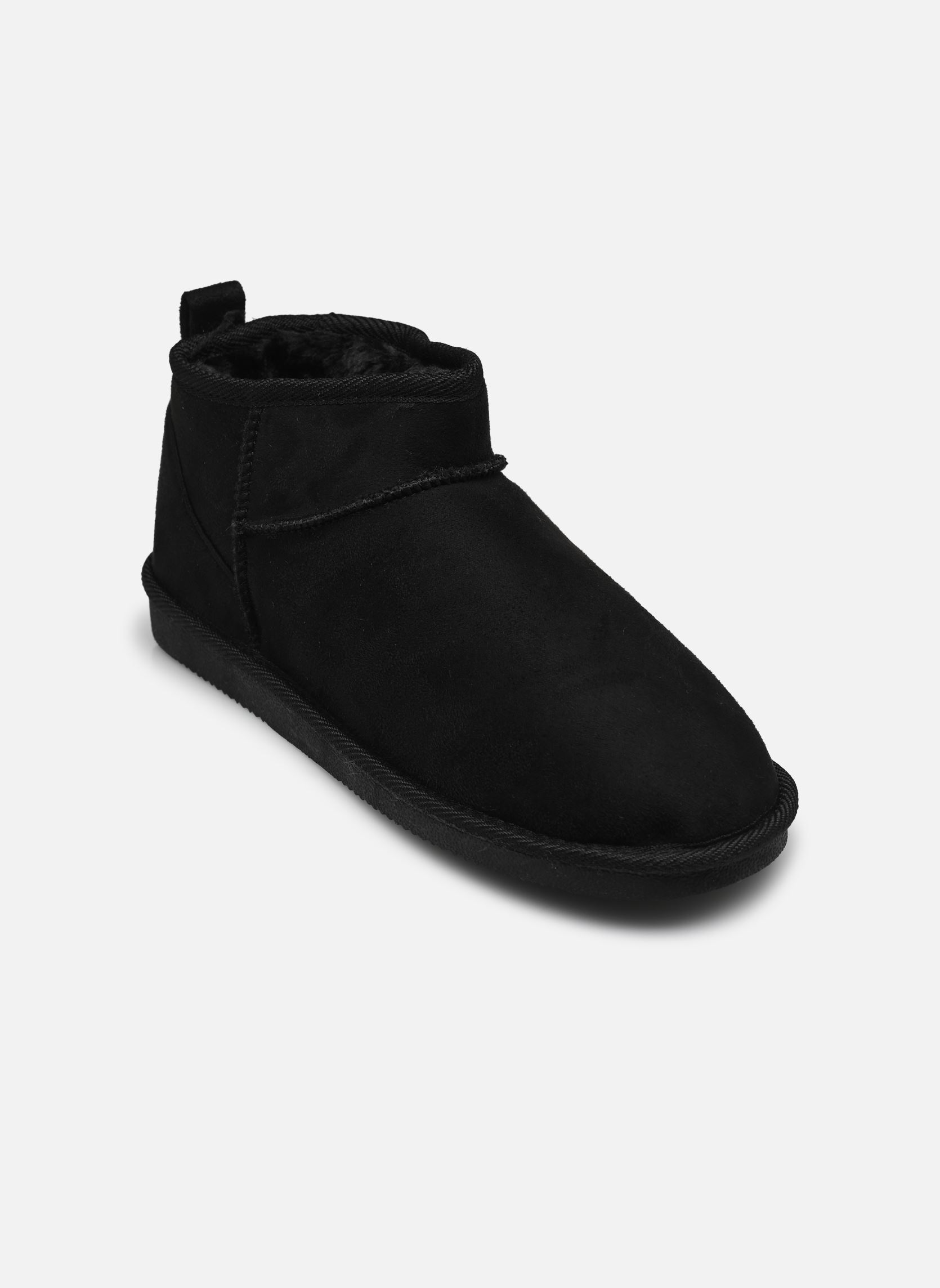 Bottines fourrées SITA femme noir MADE BY Bottines fourrées SITA femme noir NOIR