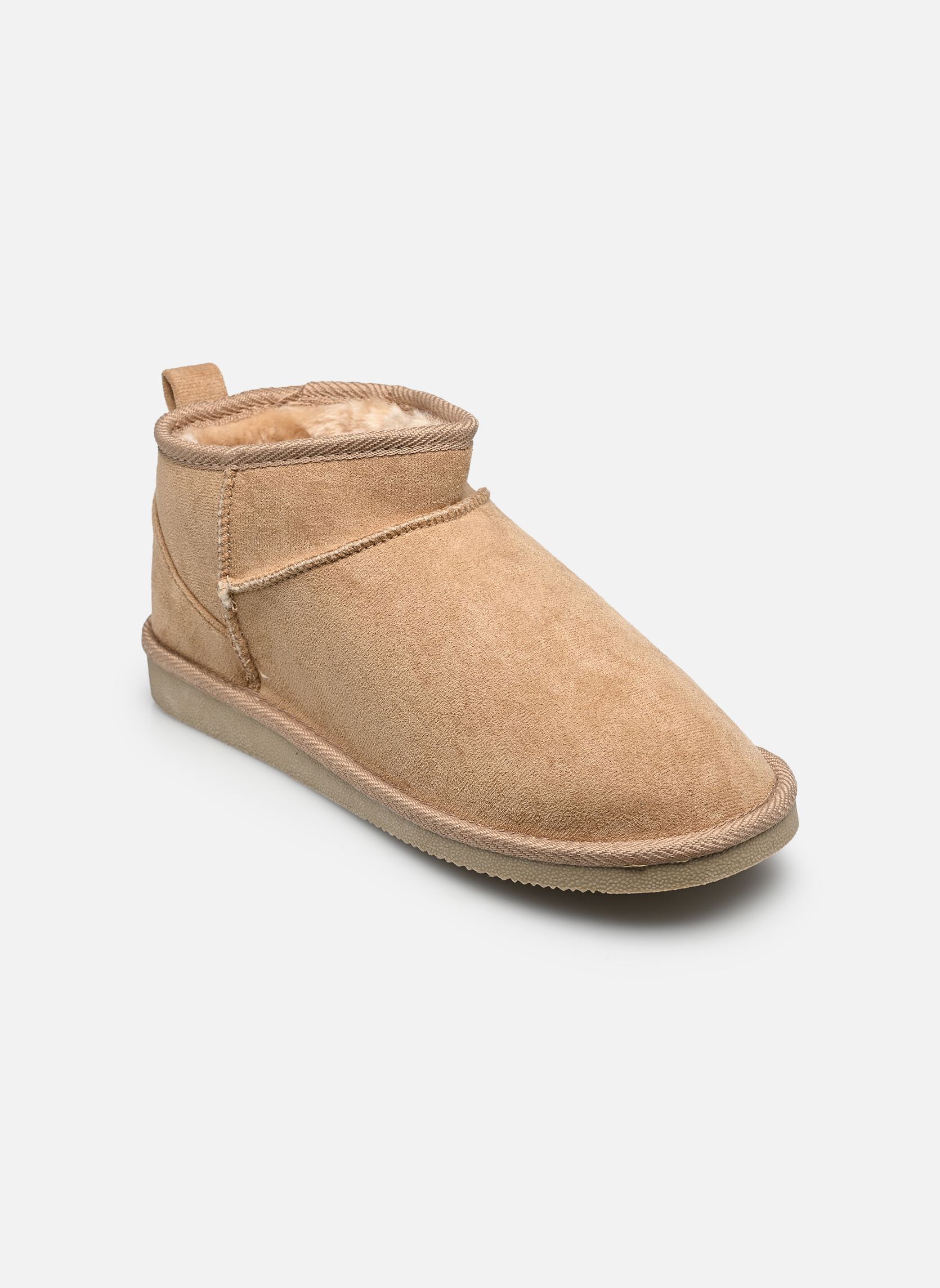 Bottines fourrées SITA femme beige MADE BY Bottines fourrées SITA femme beige BEIGE