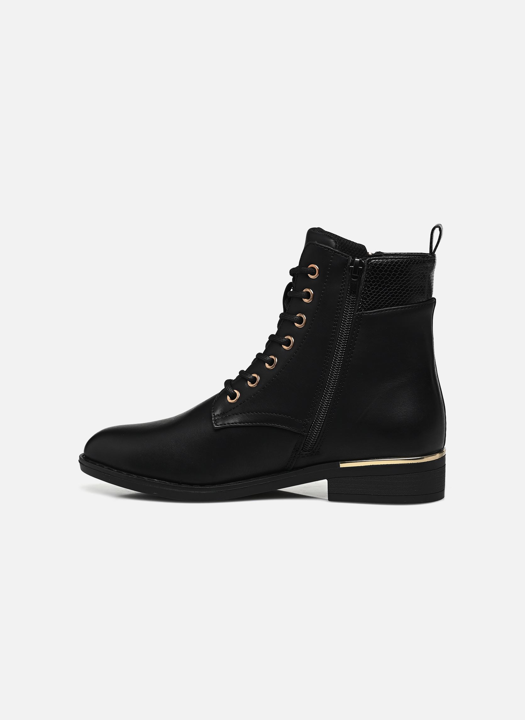 Veterlaarsjes THIFANI dames zwart MADE BY Veterlaarsjes THIFANI dames zwart NOIR