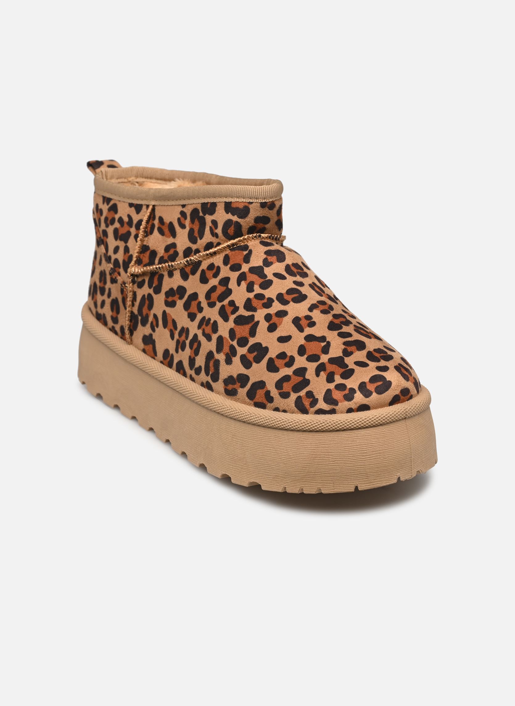 Gefütterte Stiefeletten THEVY damen braun MADE BY Gefütterte Stiefeletten THEVY damen braun BEIGE