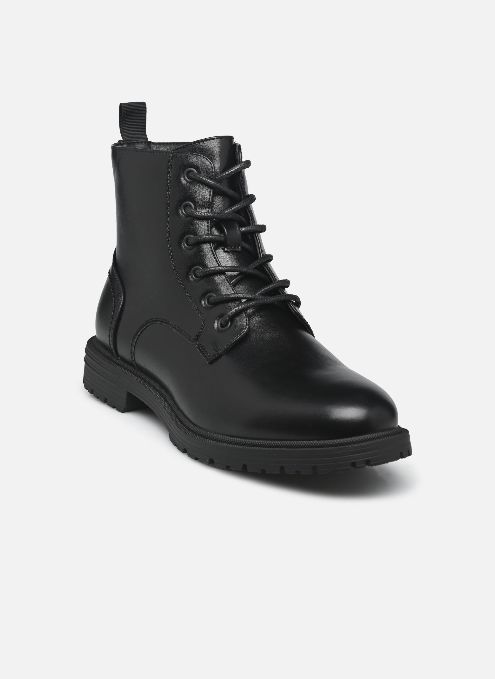 Veterlaarsjes RONGA heren zwart MADE BY Veterlaarsjes RONGA heren zwart Noir