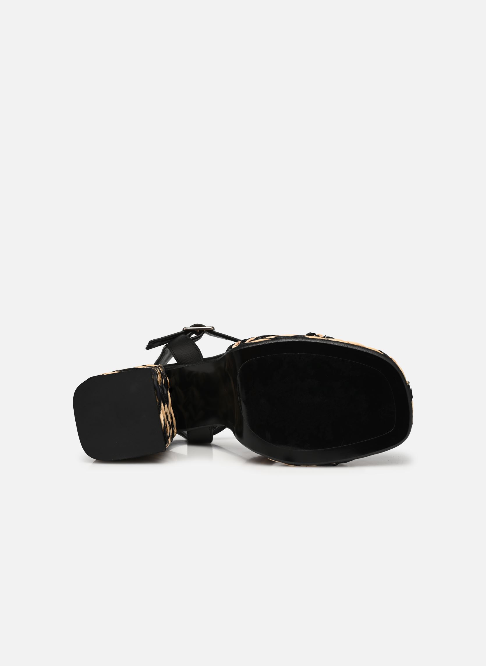 Espadrilles compensées et plateformes VICEN femme noir Castaner Espadrilles compensées et plateformes VICEN femme noir NEGRO TOSTADO