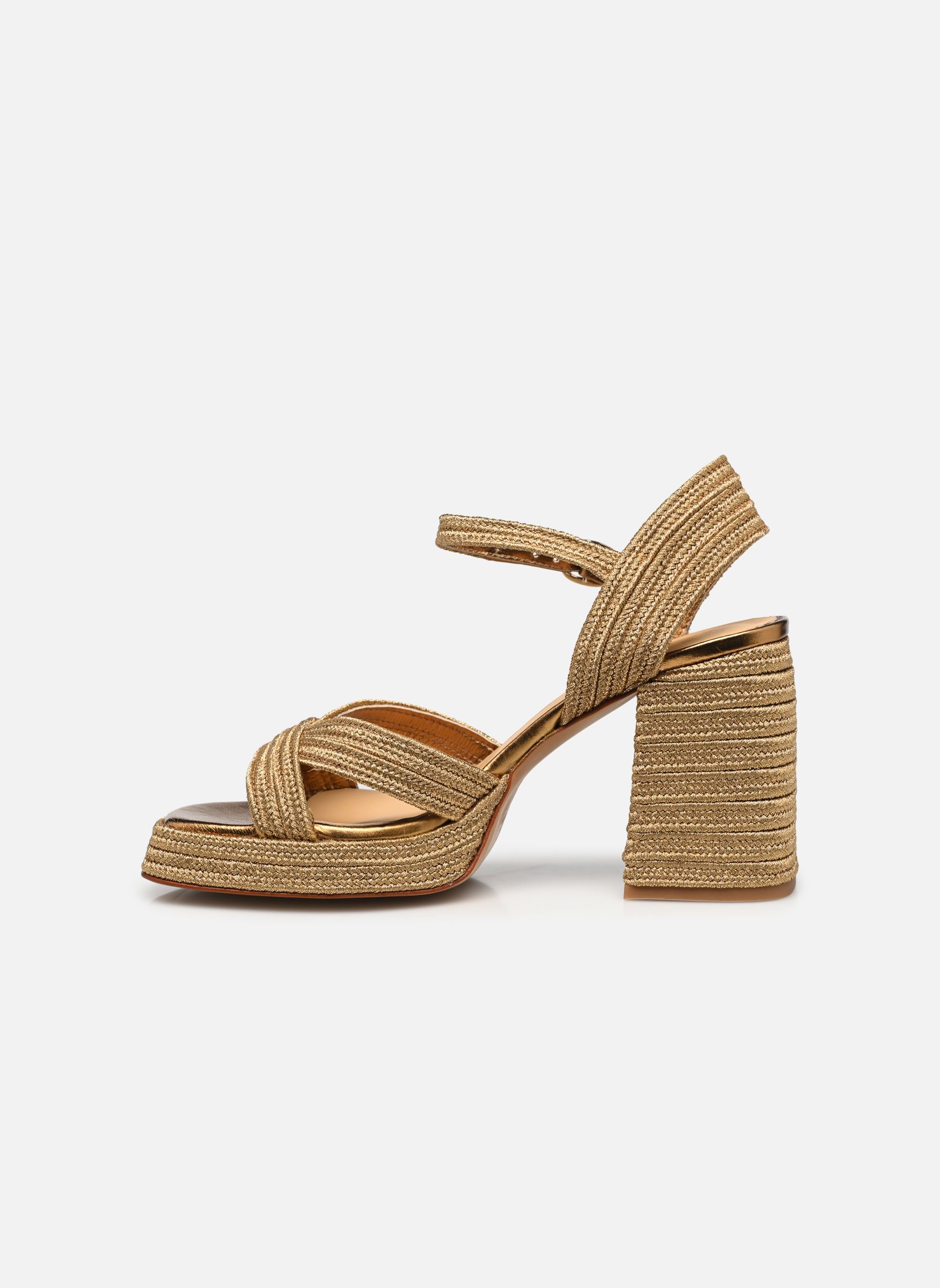 Sandalen VALLE dames goud en brons Castaner Sandalen VALLE dames goud en brons ORO VIEJO