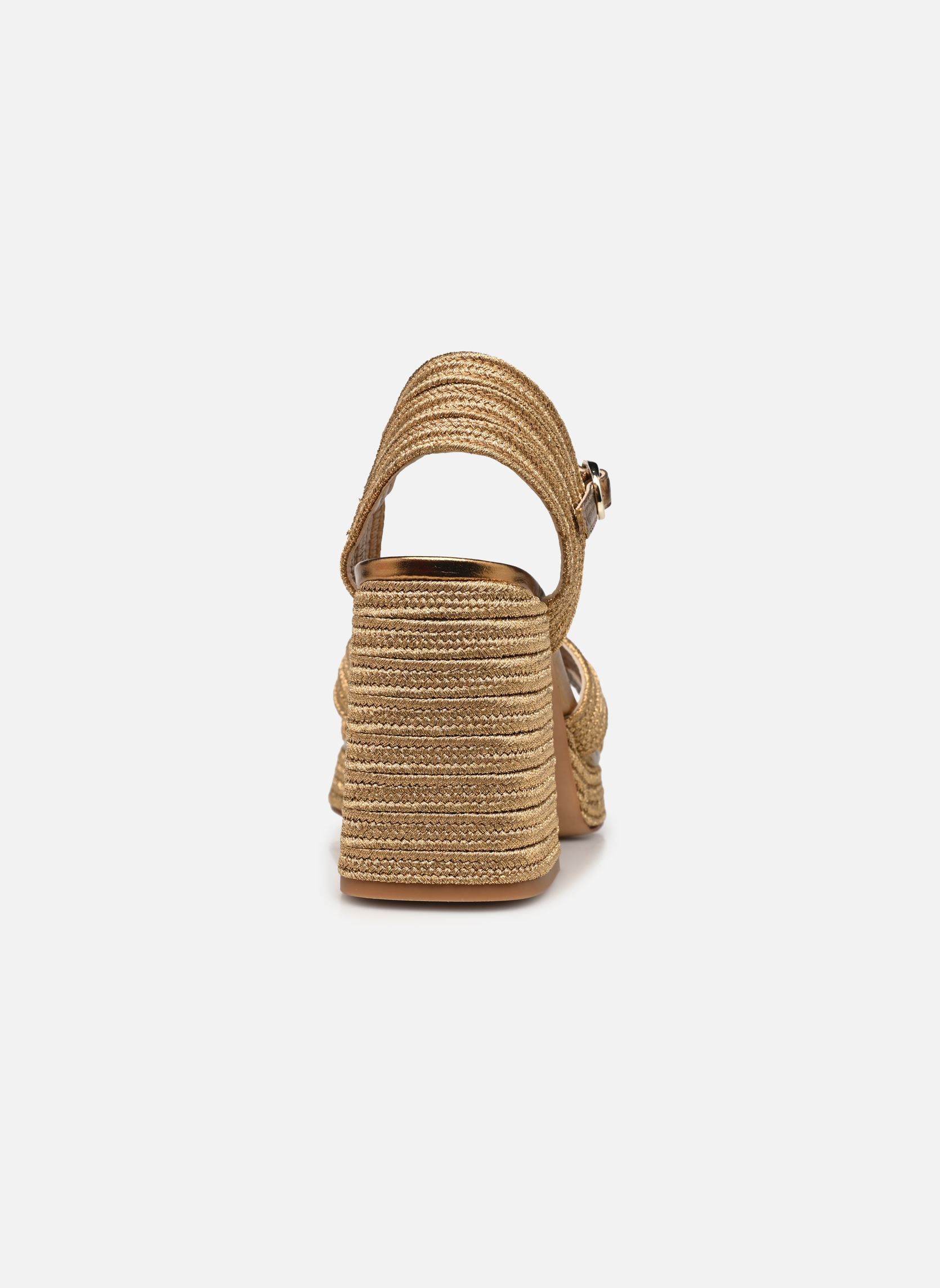 Sandalen VALLE dames goud en brons Castaner Sandalen VALLE dames goud en brons ORO VIEJO