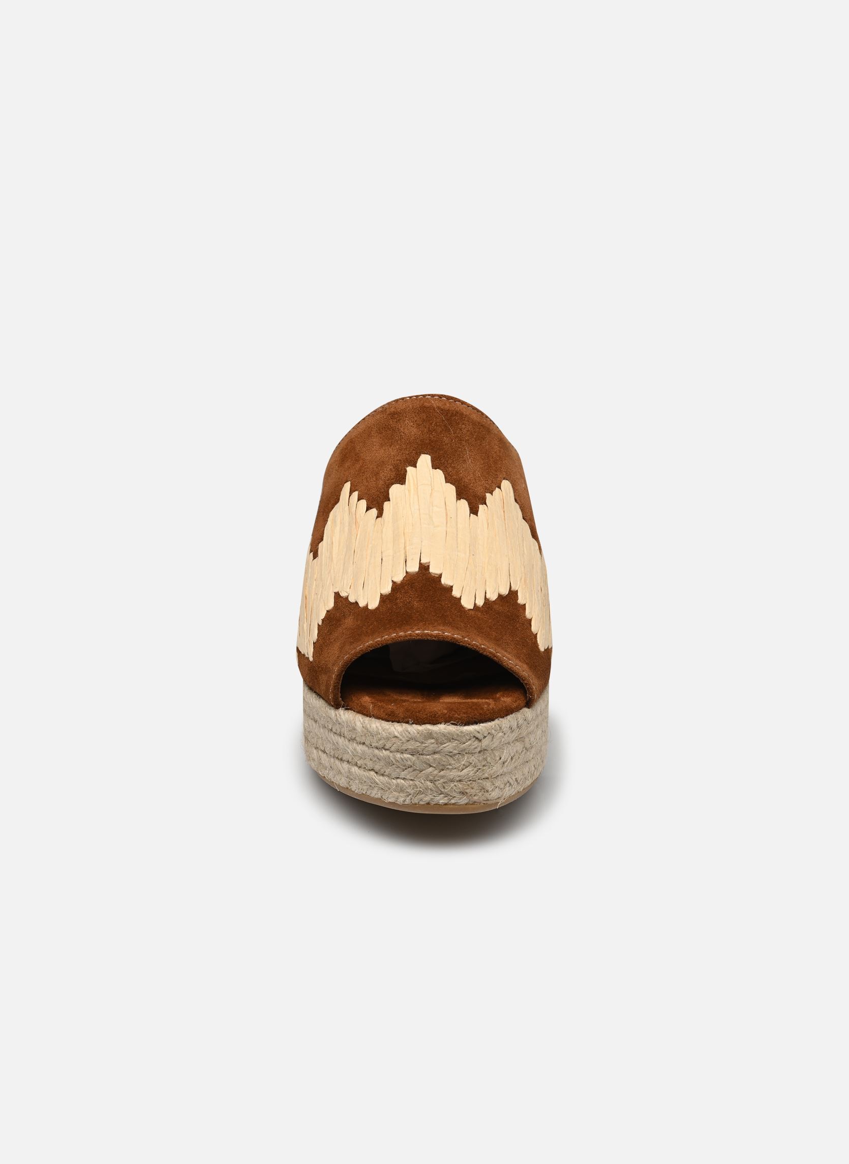Keil- und Plateau-Espadrilles ELEO damen braun Castaner Keil- und Plateau-Espadrilles ELEO damen braun CUERO