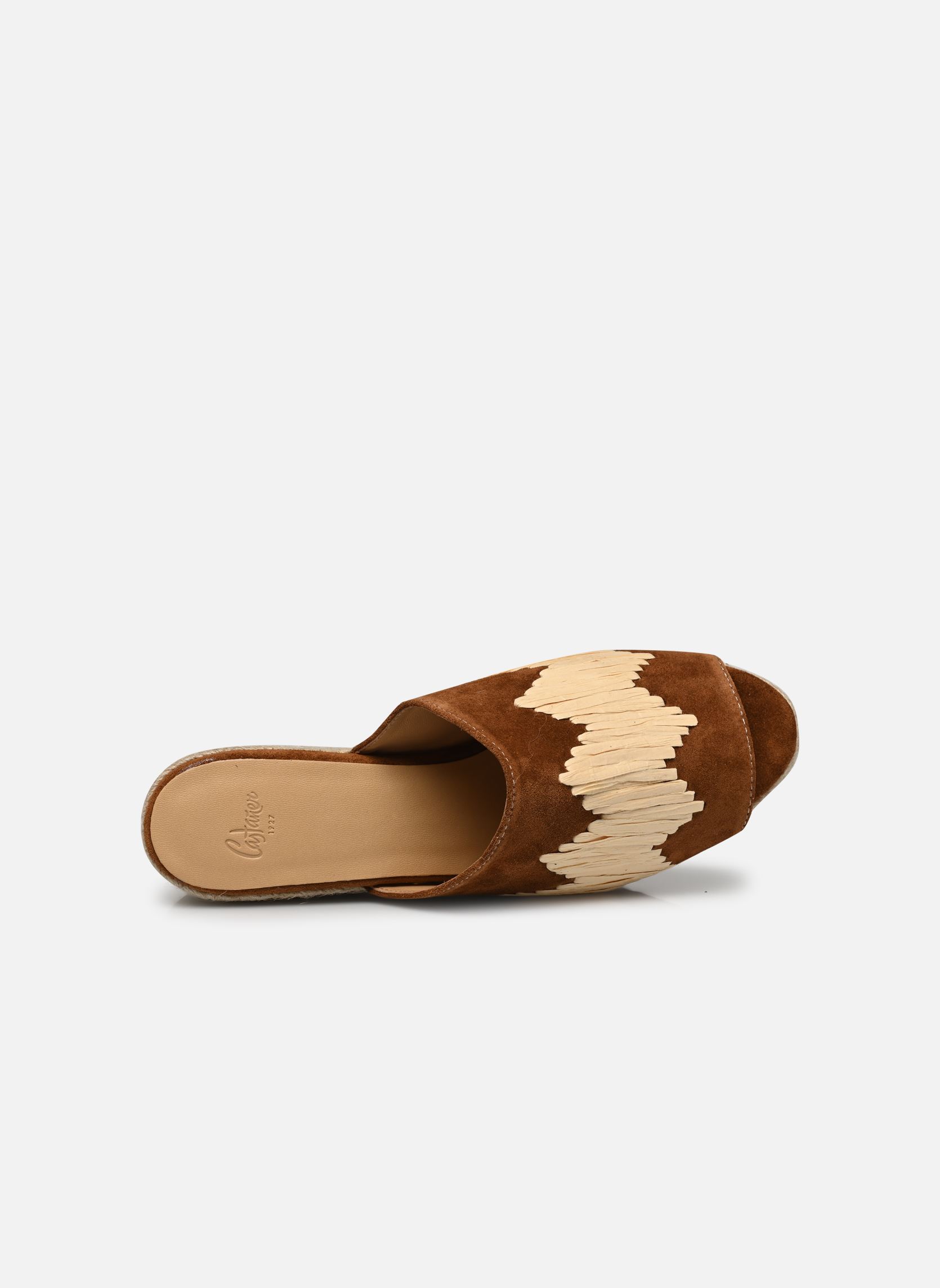 Keil- und Plateau-Espadrilles ELEO damen braun Castaner Keil- und Plateau-Espadrilles ELEO damen braun CUERO