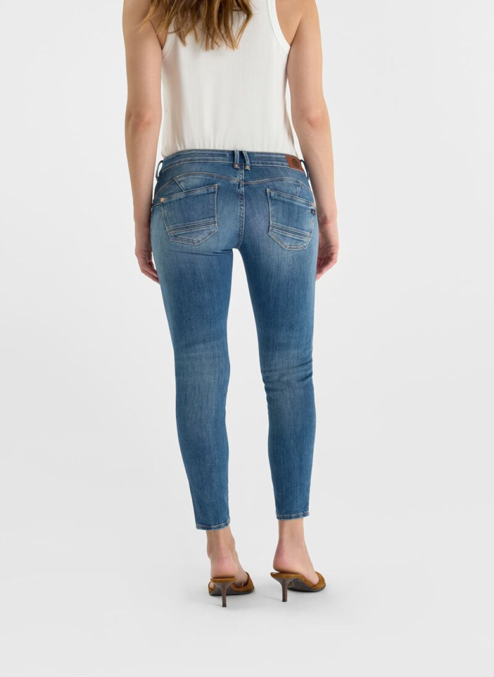Jeans droit Jeans push-up slim PULP Blue femme bleu Le temps des cerises Jeans droit Jeans push-up slim PULP Blue femme bleu Bleu