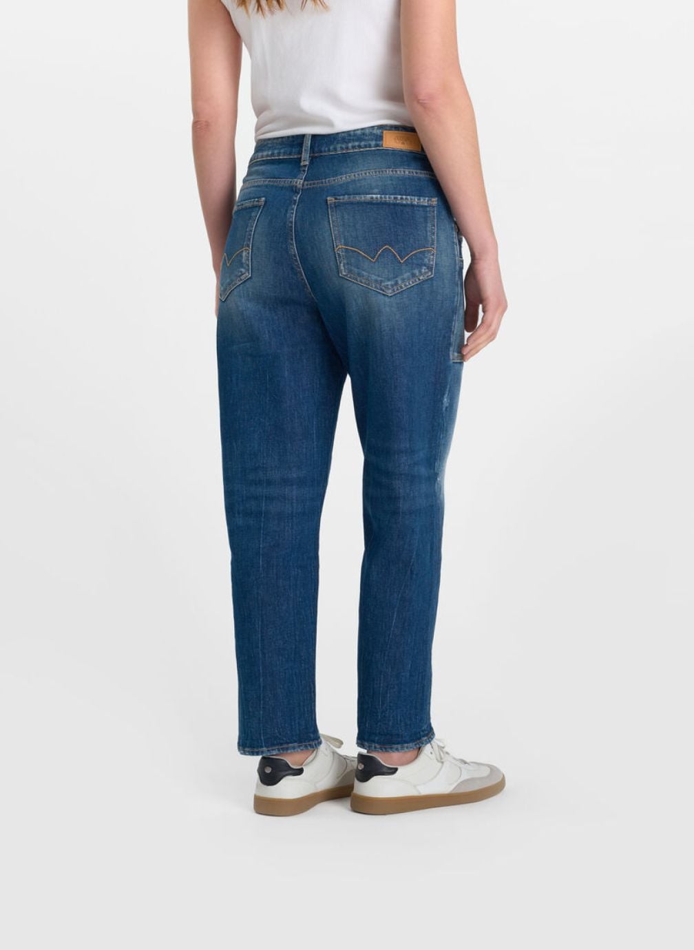 Jeans droit Jeans loose Blue femme bleu Le temps des cerises Jeans droit Jeans loose Blue femme bleu Bleu
