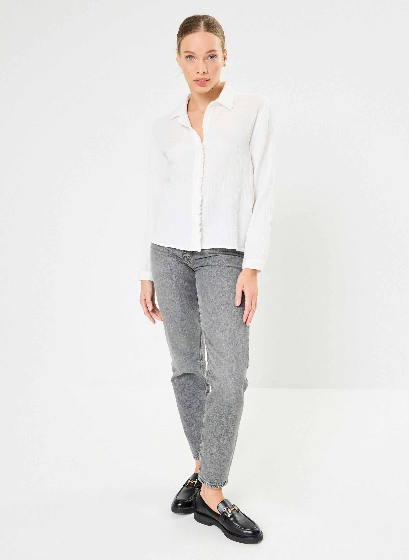 Langarm-Hemden CNOOR damen weiß Georgia Rose Langarm-Hemden CNOOR damen weiß Bright white