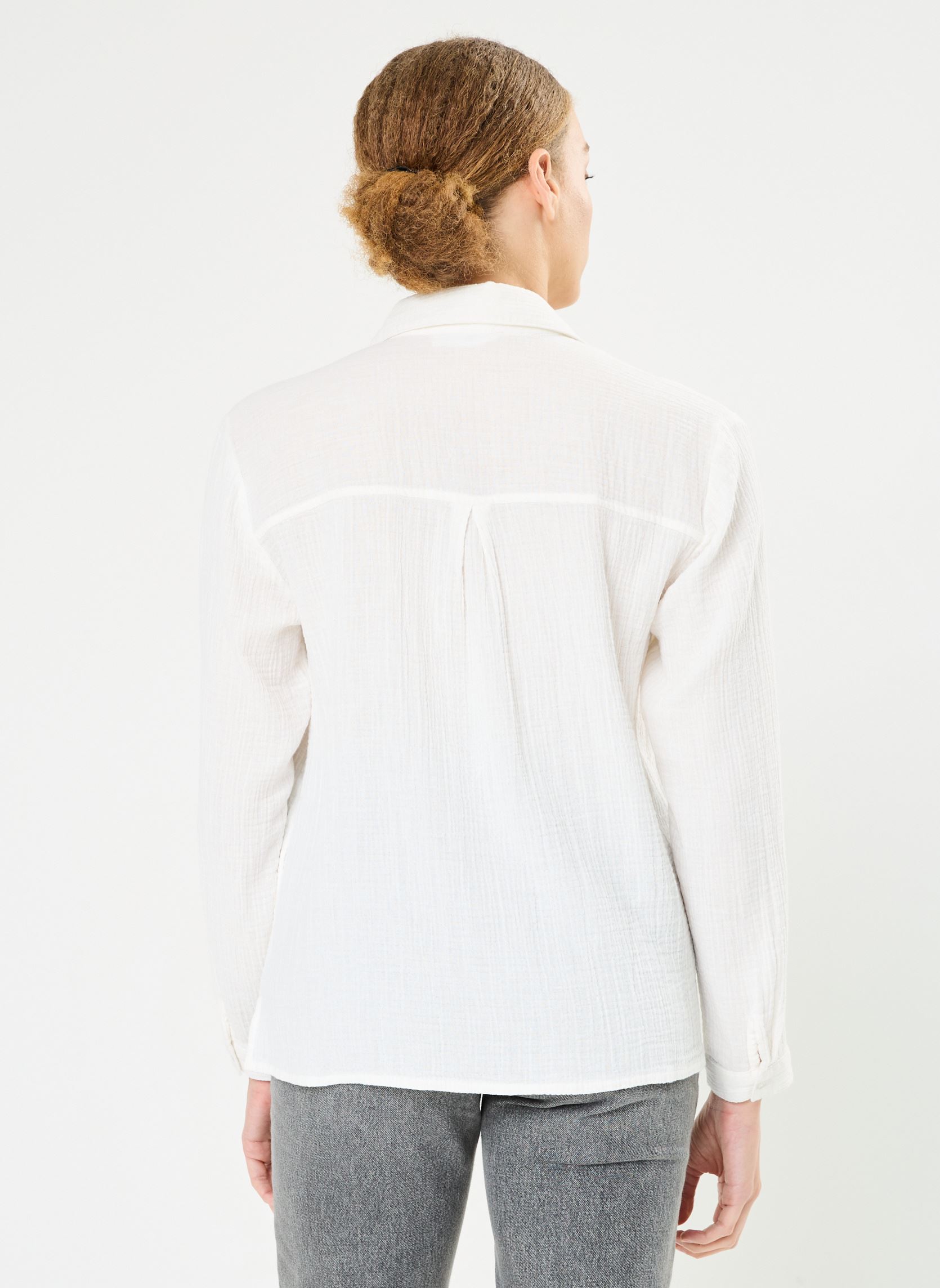 Langarm-Hemden CNOOR damen weiß Georgia Rose Langarm-Hemden CNOOR damen weiß Bright white