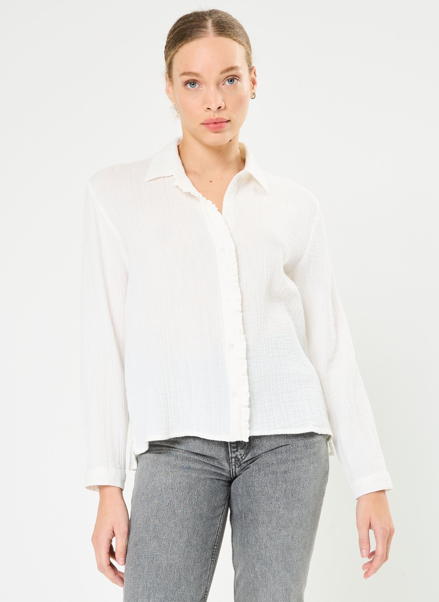 Langarm-Hemden CNOOR damen weiß Georgia Rose Langarm-Hemden CNOOR damen weiß Bright white