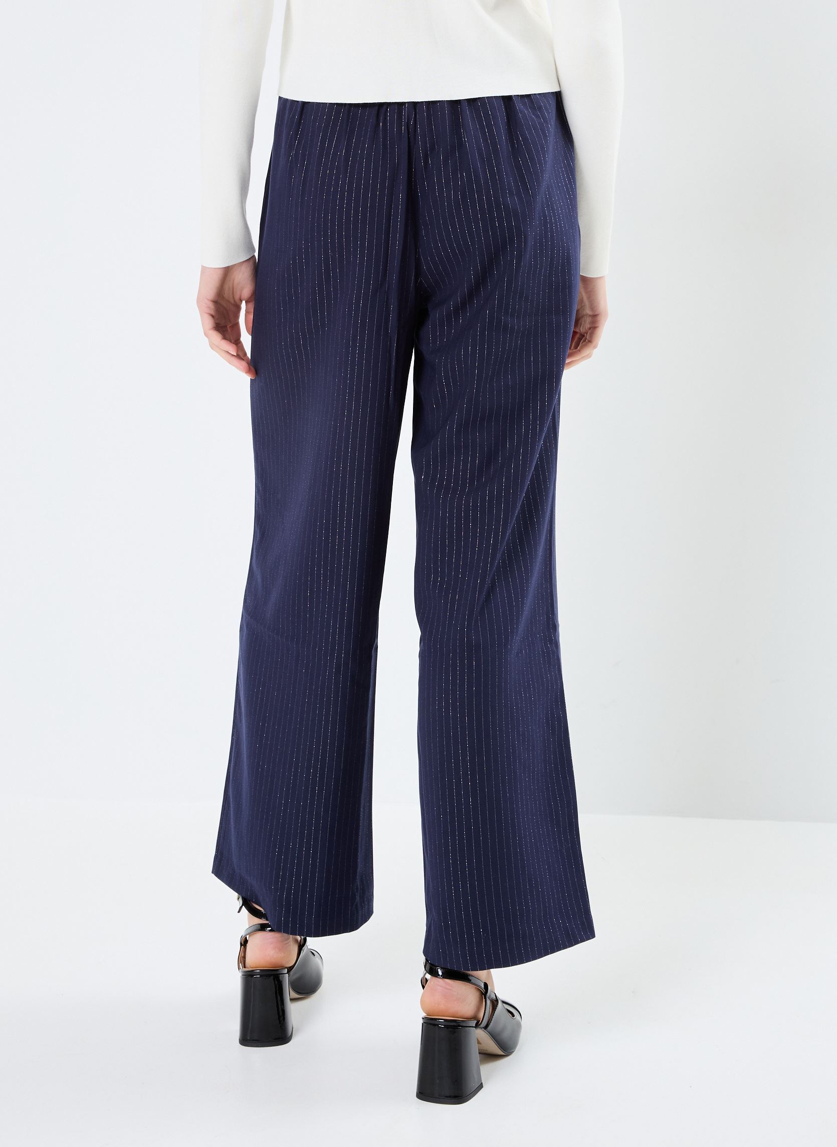 Pantalons larges PRAYANA femme bleu Georgia Rose Pantalons larges PRAYANA femme bleu RAY-BANQUIER-B
