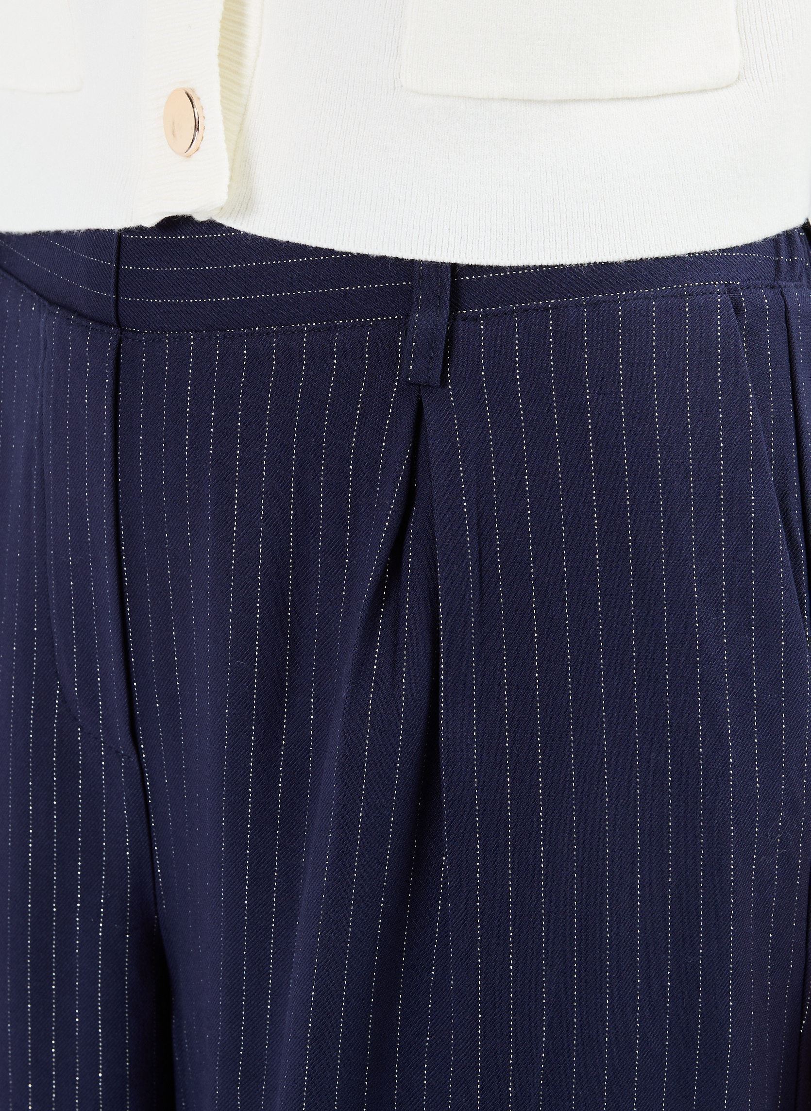 Pantalons larges PRAYANA femme bleu Georgia Rose Pantalons larges PRAYANA femme bleu RAY-BANQUIER-B