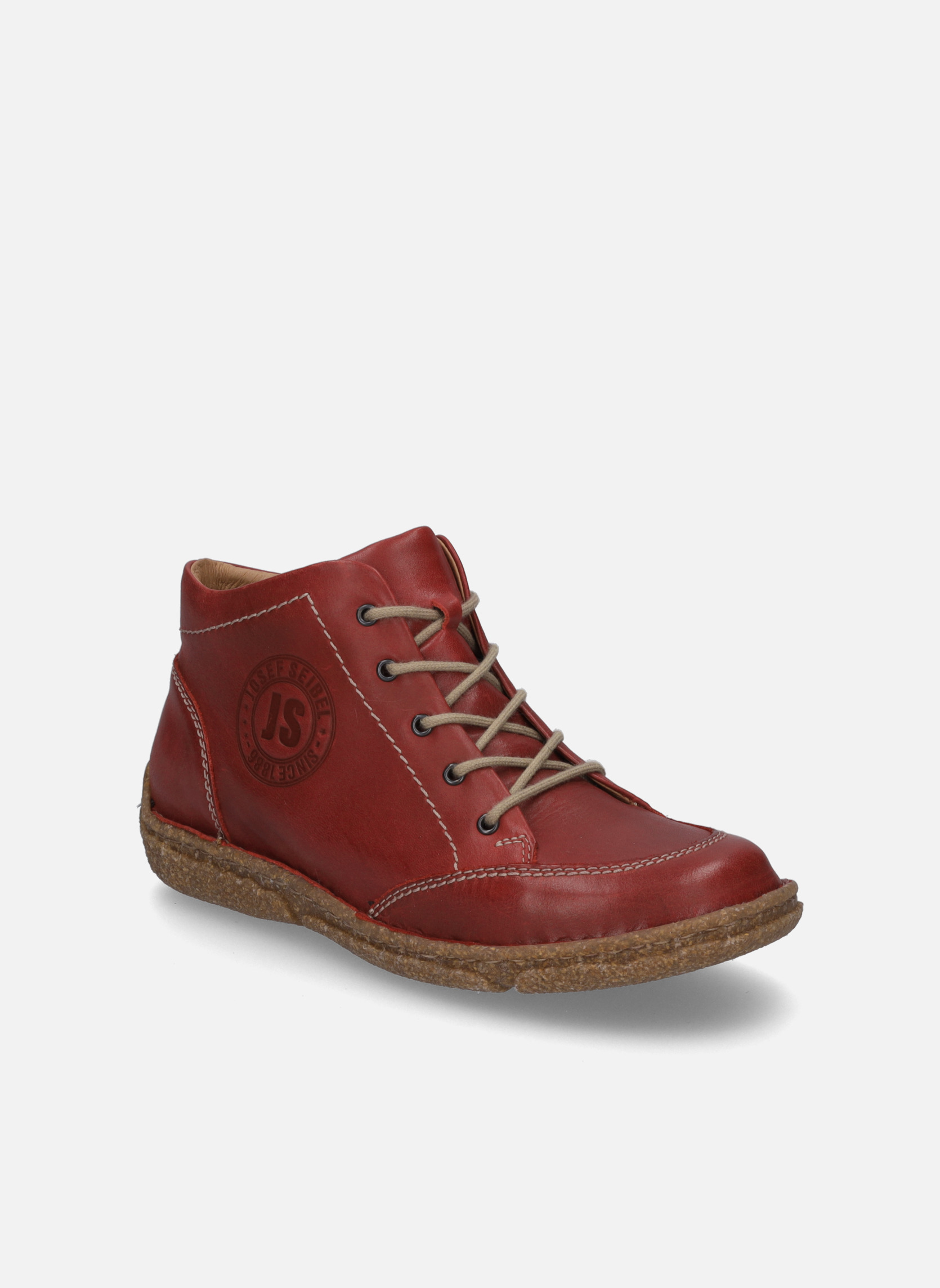 Botines Josef Seibel Neele 01 Para Mujer - Piel Auténtica - Suela De Goma - Cremallera Y Cordones - Comodidad Garantizada