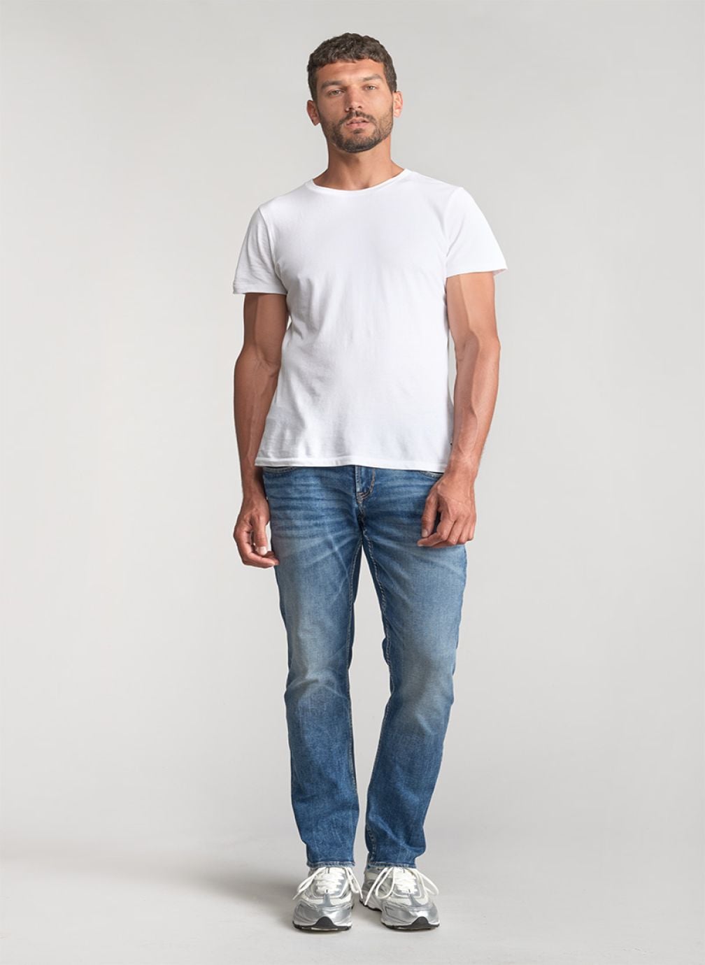 Jeans droit Jeans droite jogg 800/12 regular Blue homme bleu Le temps des cerises Jeans droit Jeans droite jogg 800/12 regular Blue homme bleu Bleu