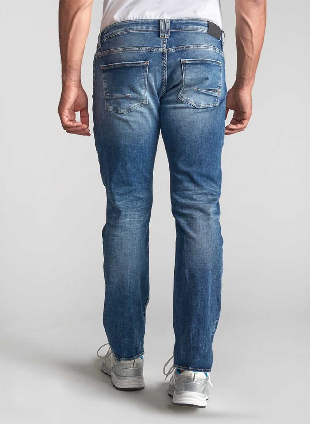 Jeans droit Jeans droite jogg 800/12 regular Blue homme bleu Le temps des cerises Jeans droit Jeans droite jogg 800/12 regular Blue homme bleu Bleu