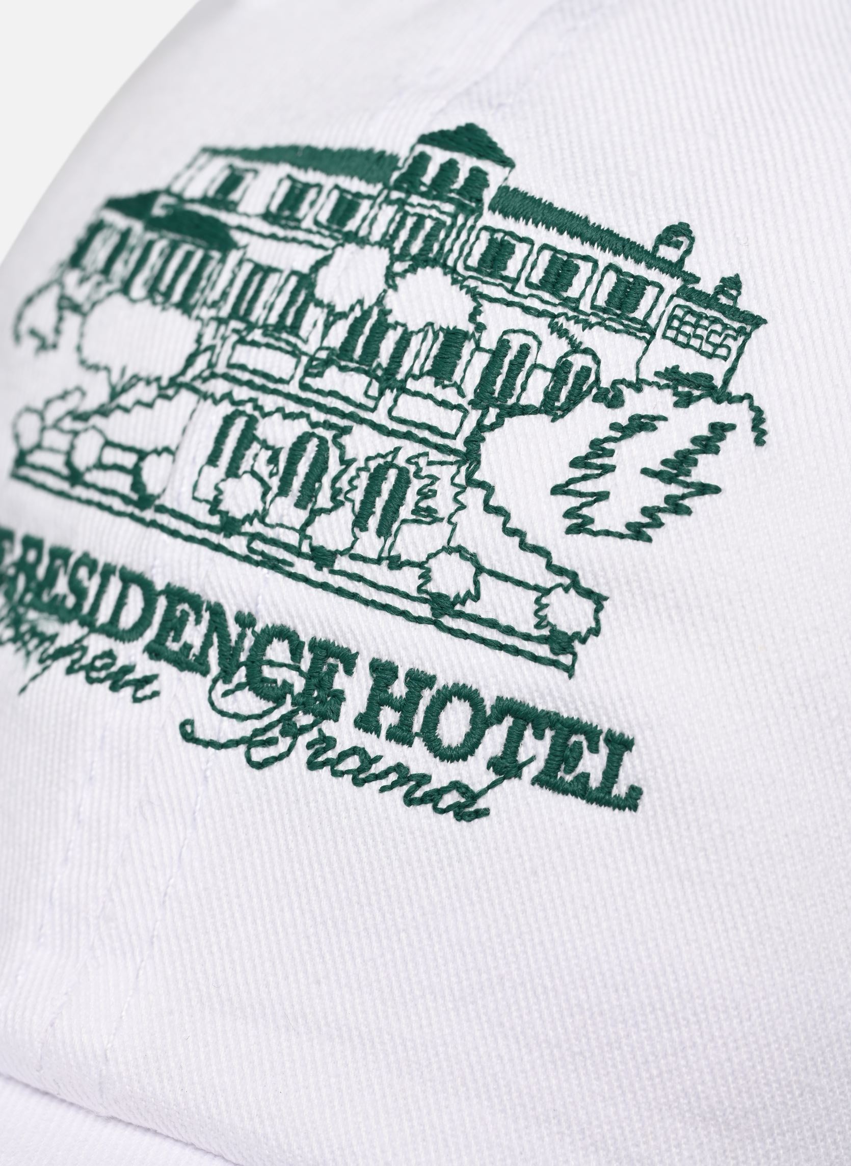 Casquettes THE RESIDENCE HOTEL CAP homme blanc Pompeii Casquettes THE RESIDENCE HOTEL CAP homme blanc WHITE
