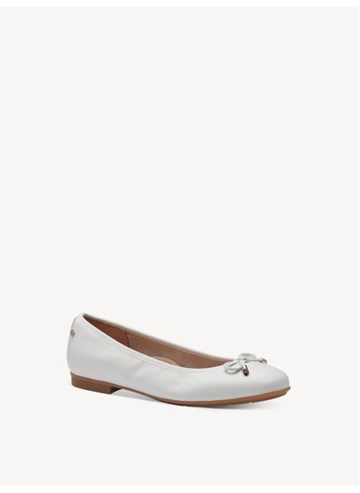 Tamaris Ballerines classiques 8-82102-42 femme blanc