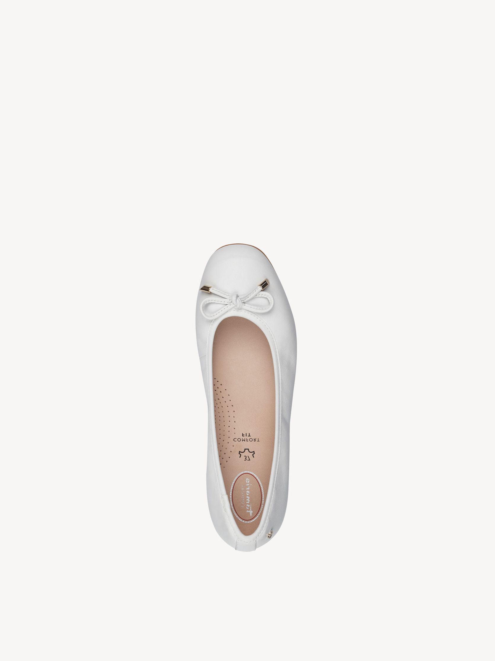 Ballerines classiques 8-82102-42 femme blanc Tamaris Ballerines classiques 8-82102-42 femme blanc Blanc