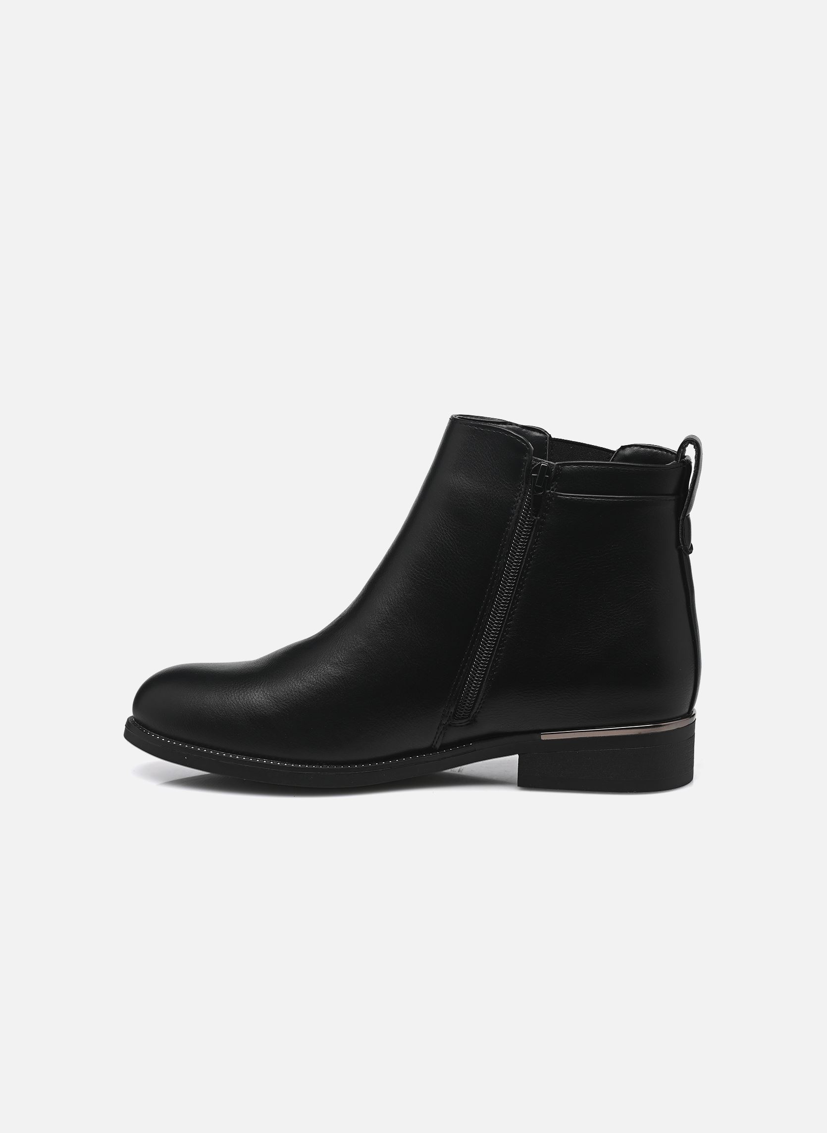 Niedrige Ankle Boots FEIA size + damen schwarz MADE BY Niedrige Ankle Boots FEIA size + damen schwarz NOIR