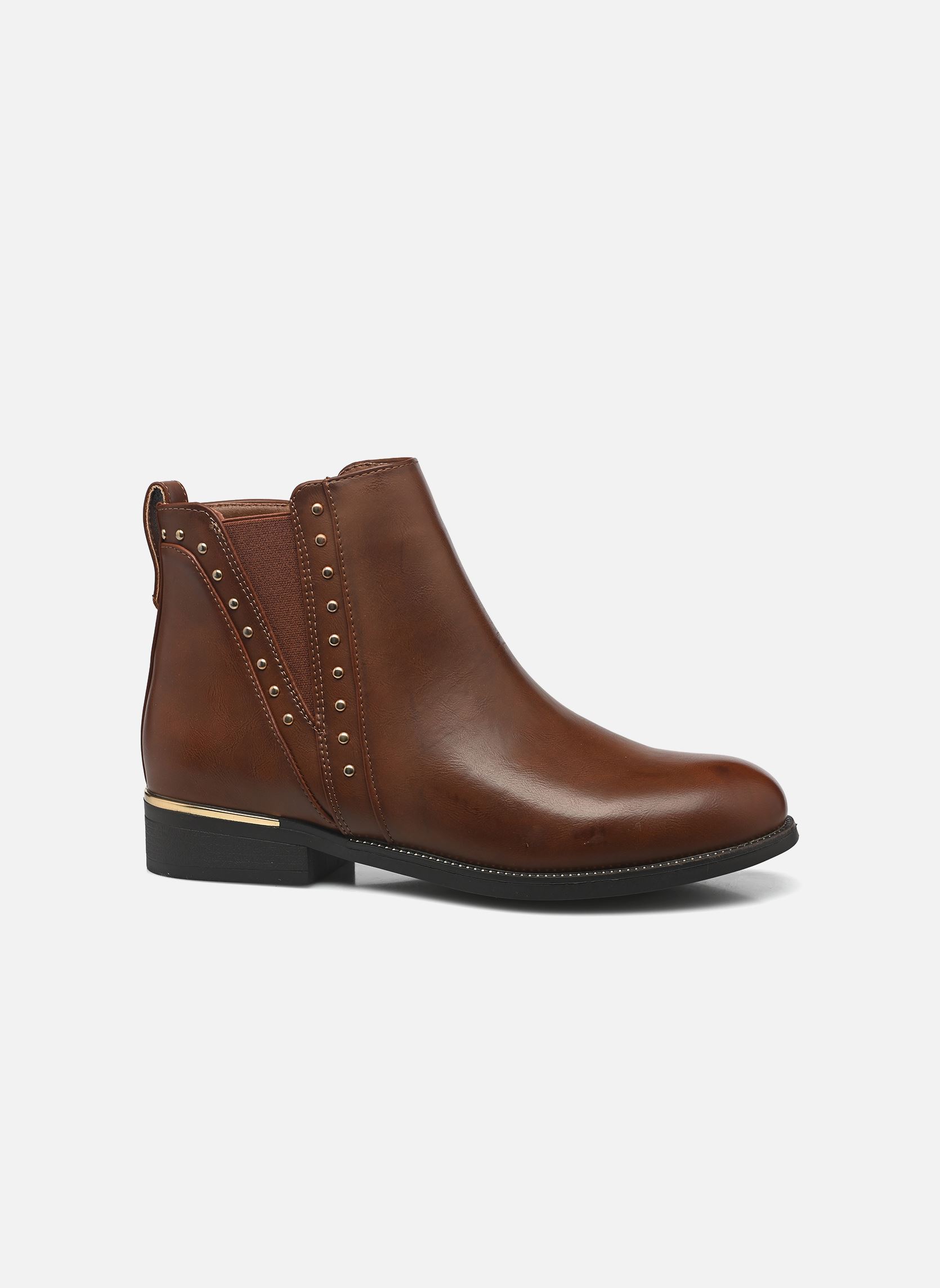Lage enkellaarsjes FEIA size + dames bruin MADE BY Lage enkellaarsjes FEIA size + dames bruin CAMEL