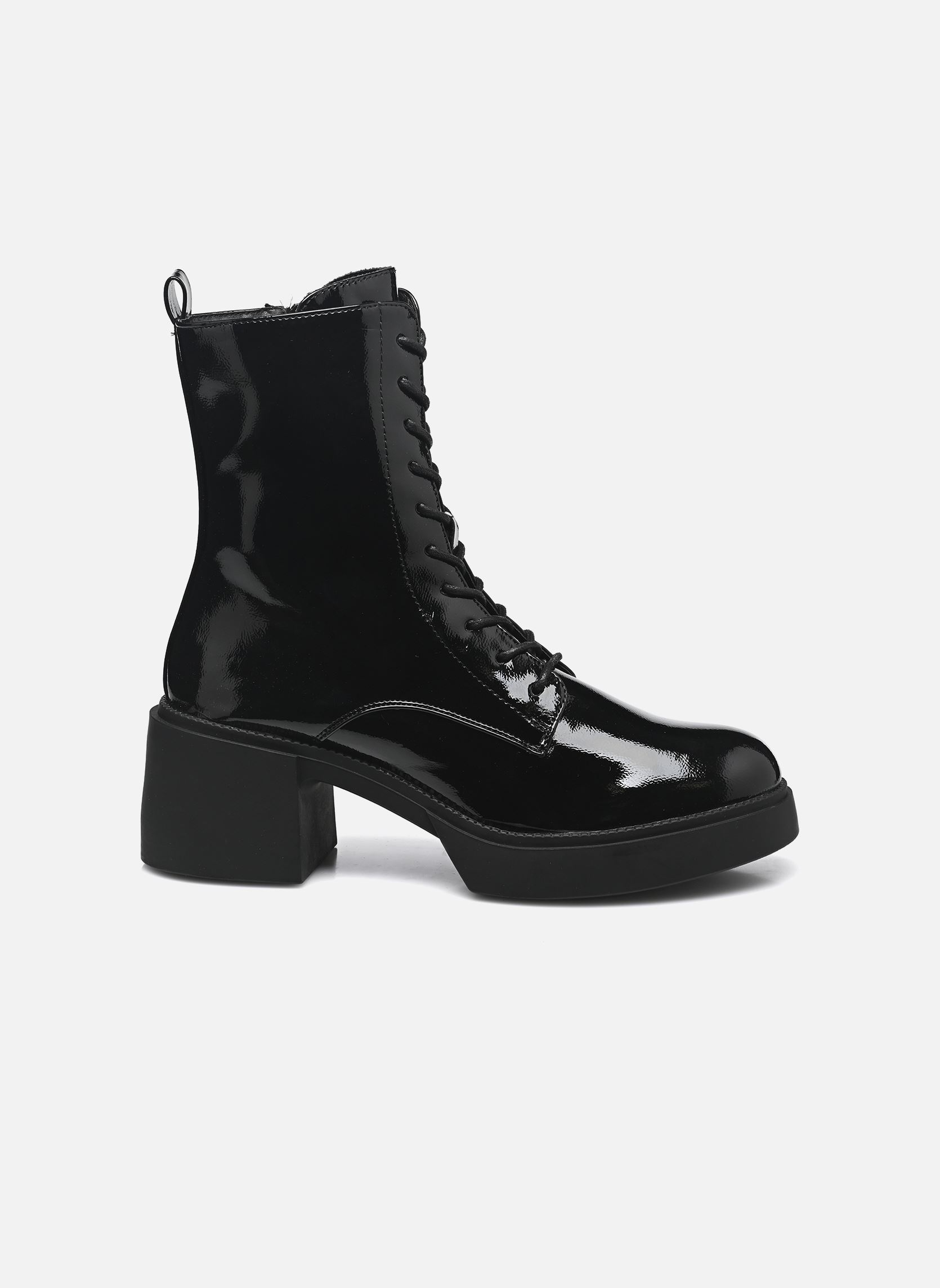 Bottines à lacets FEODORA size + femme noir MADE BY Bottines à lacets FEODORA size + femme noir NOIR