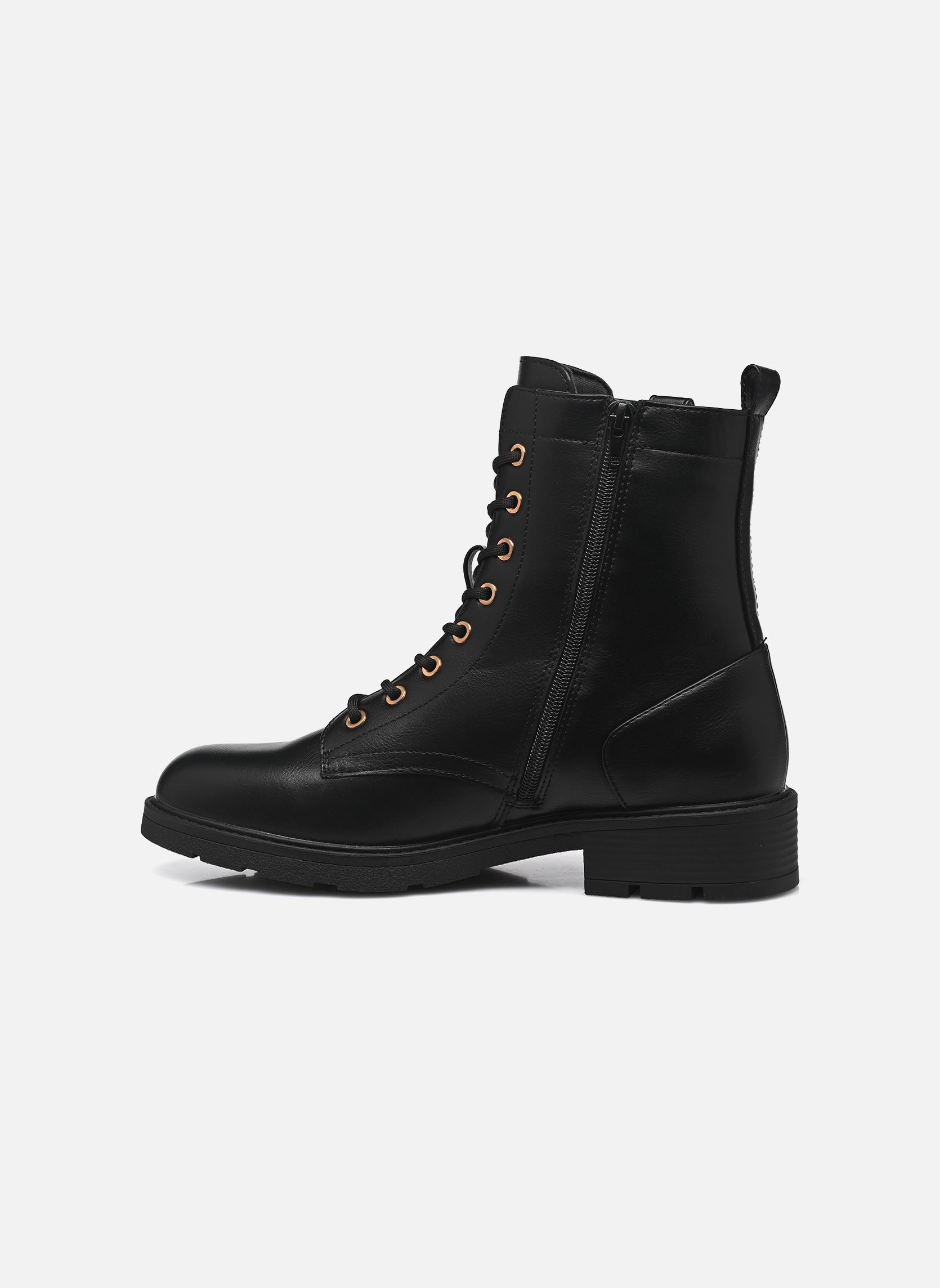 Bottines à lacets FRITSA size + femme noir MADE BY Bottines à lacets FRITSA size + femme noir NOIR