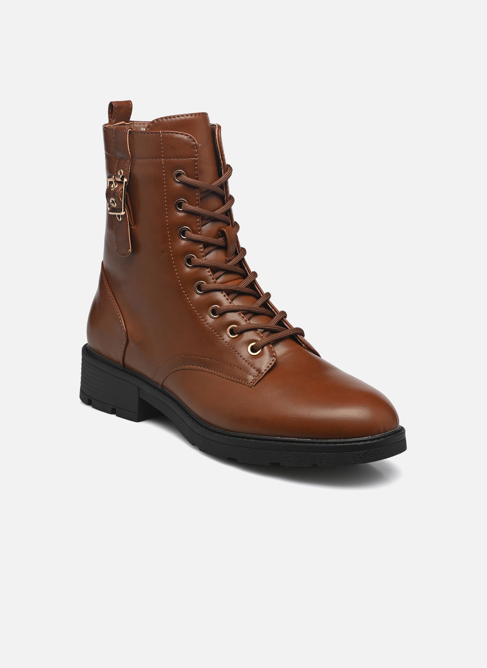Stivaletti con lacci FRITSA size + donna marrone MADE BY Stivaletti con lacci FRITSA size + donna marrone Cognac