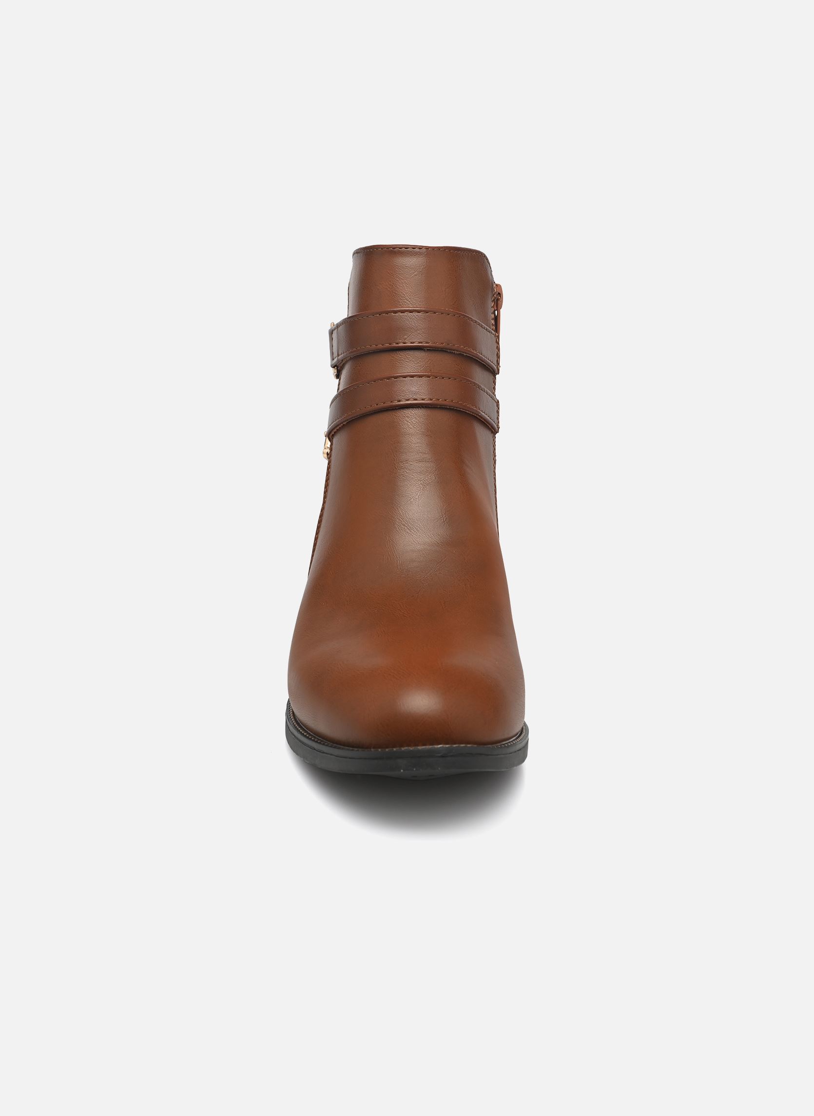 Botines bajos FRID size + mujer marrón MADE BY Botines bajos FRID size + mujer marrón COGNAC