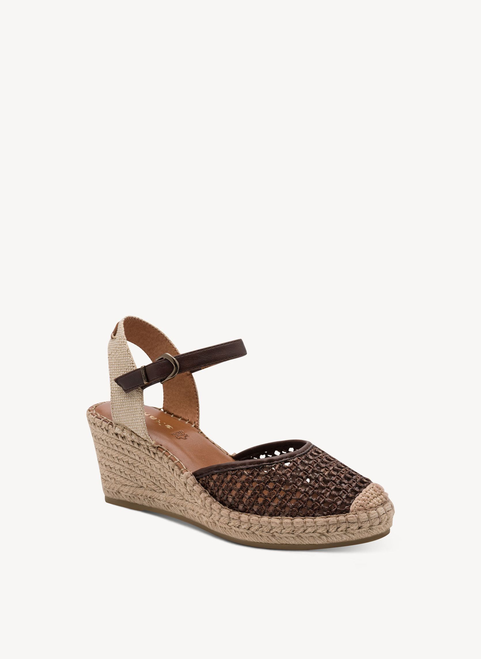 Espadrilles plates 1-29610-42 femme marron Tamaris Espadrilles plates 1-29610-42 femme marron Marron
