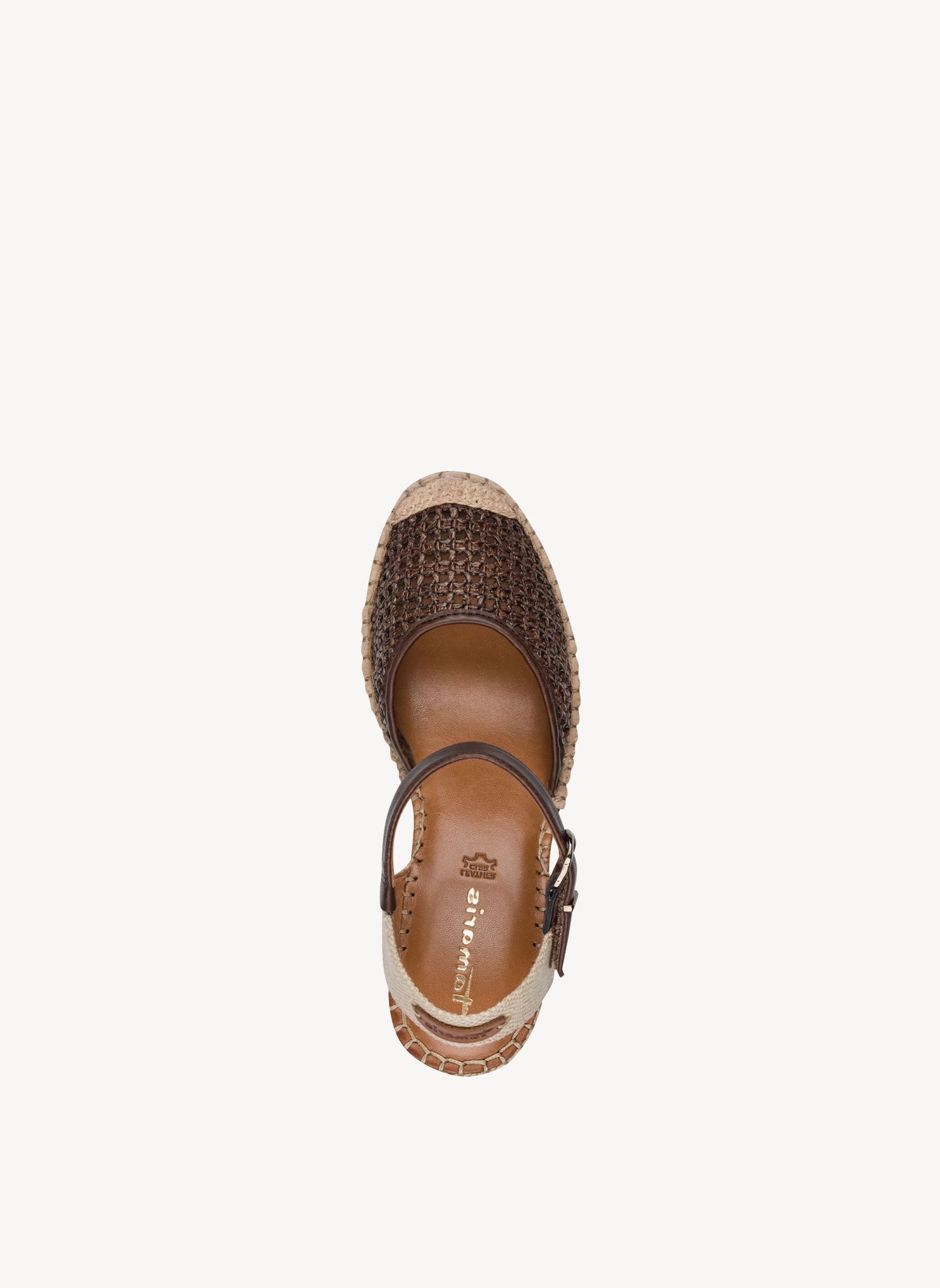 Espadrilles plates 1-29610-42 femme marron Tamaris Espadrilles plates 1-29610-42 femme marron Marron