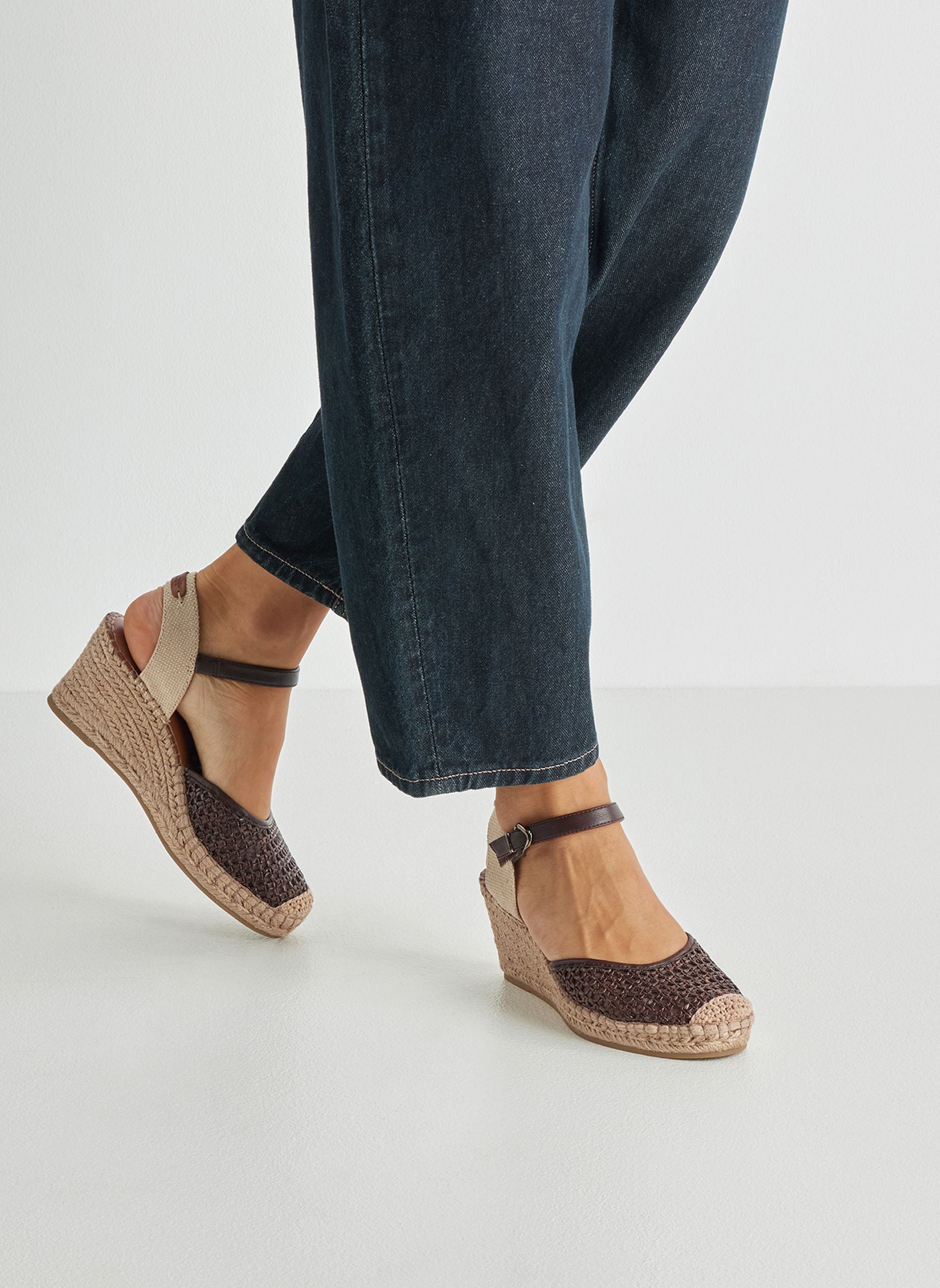 Espadrilles plates 1-29610-42 femme marron Tamaris Espadrilles plates 1-29610-42 femme marron Marron
