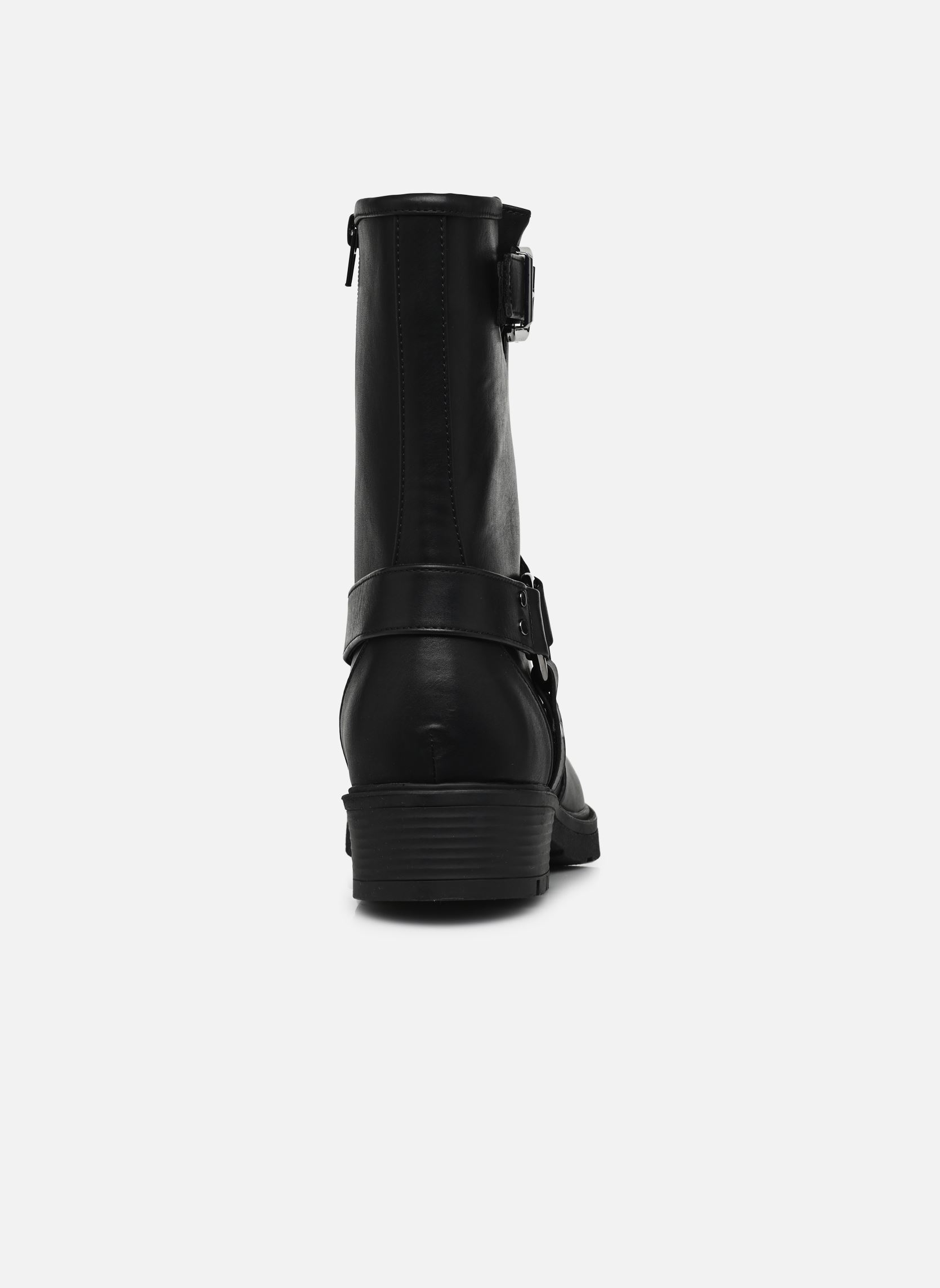 Biker boots FELIZIA Size + dames zwart MADE BY Biker boots FELIZIA Size + dames zwart Noir
