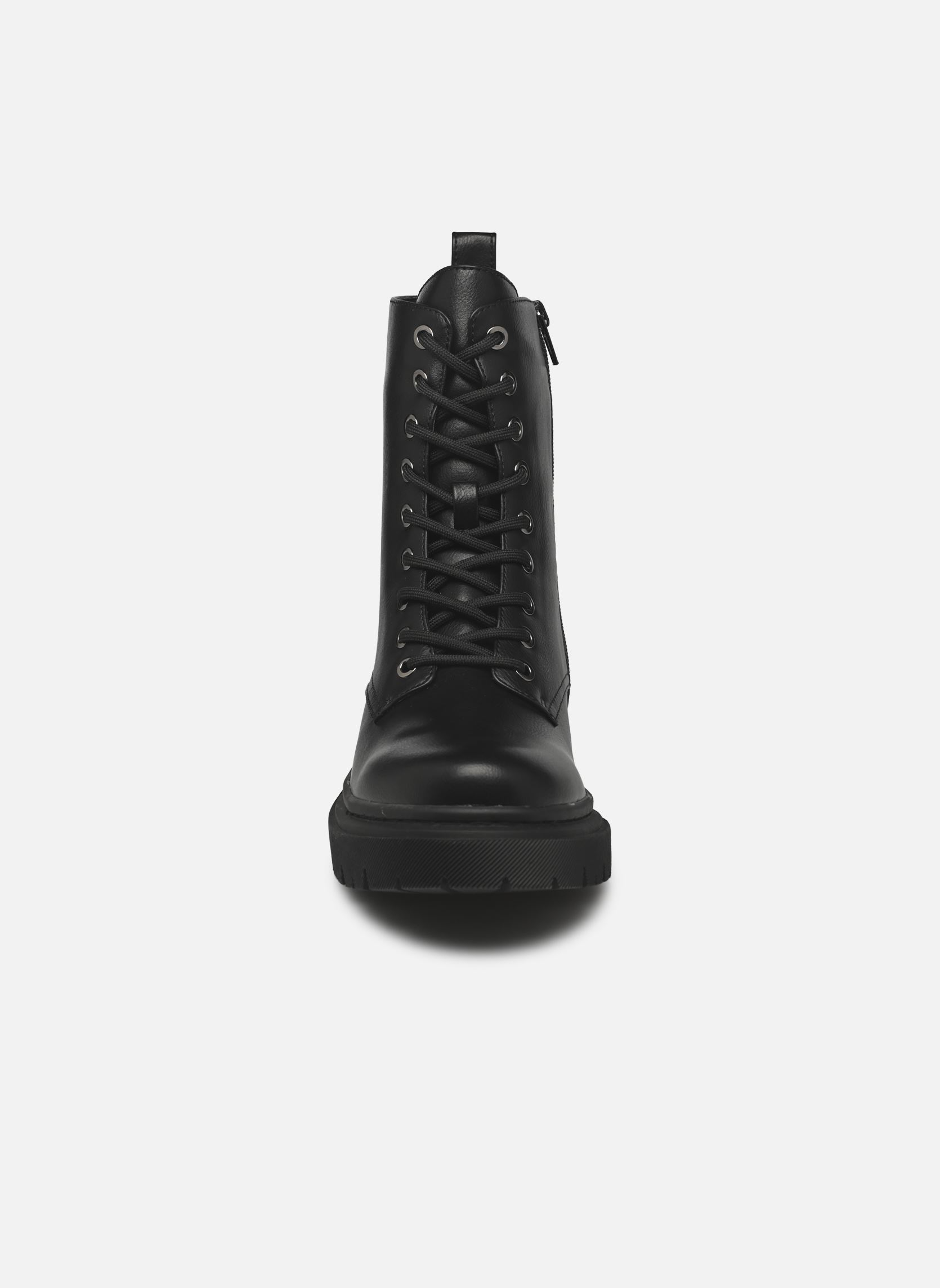 Geschnürte Stiefeletten FALKA Size + damen schwarz MADE BY Geschnürte Stiefeletten FALKA Size + damen schwarz Noir