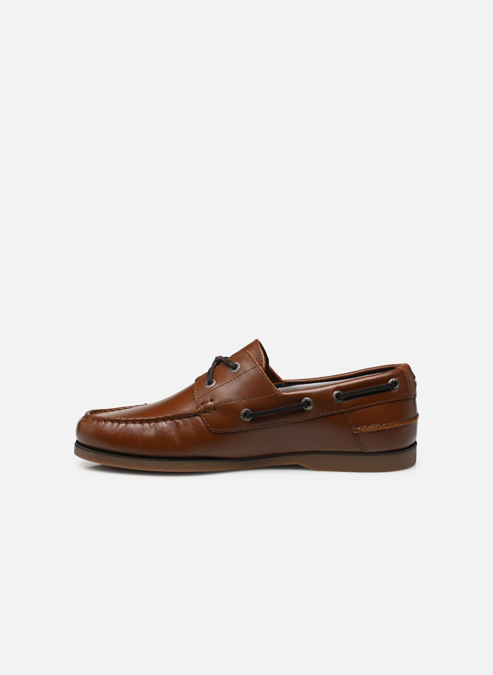 Bootschuhe TH BOAT SHOE CORE LE herren braun Tommy Hilfiger Bootschuhe TH BOAT SHOE CORE LE herren braun WINTER COGNAC