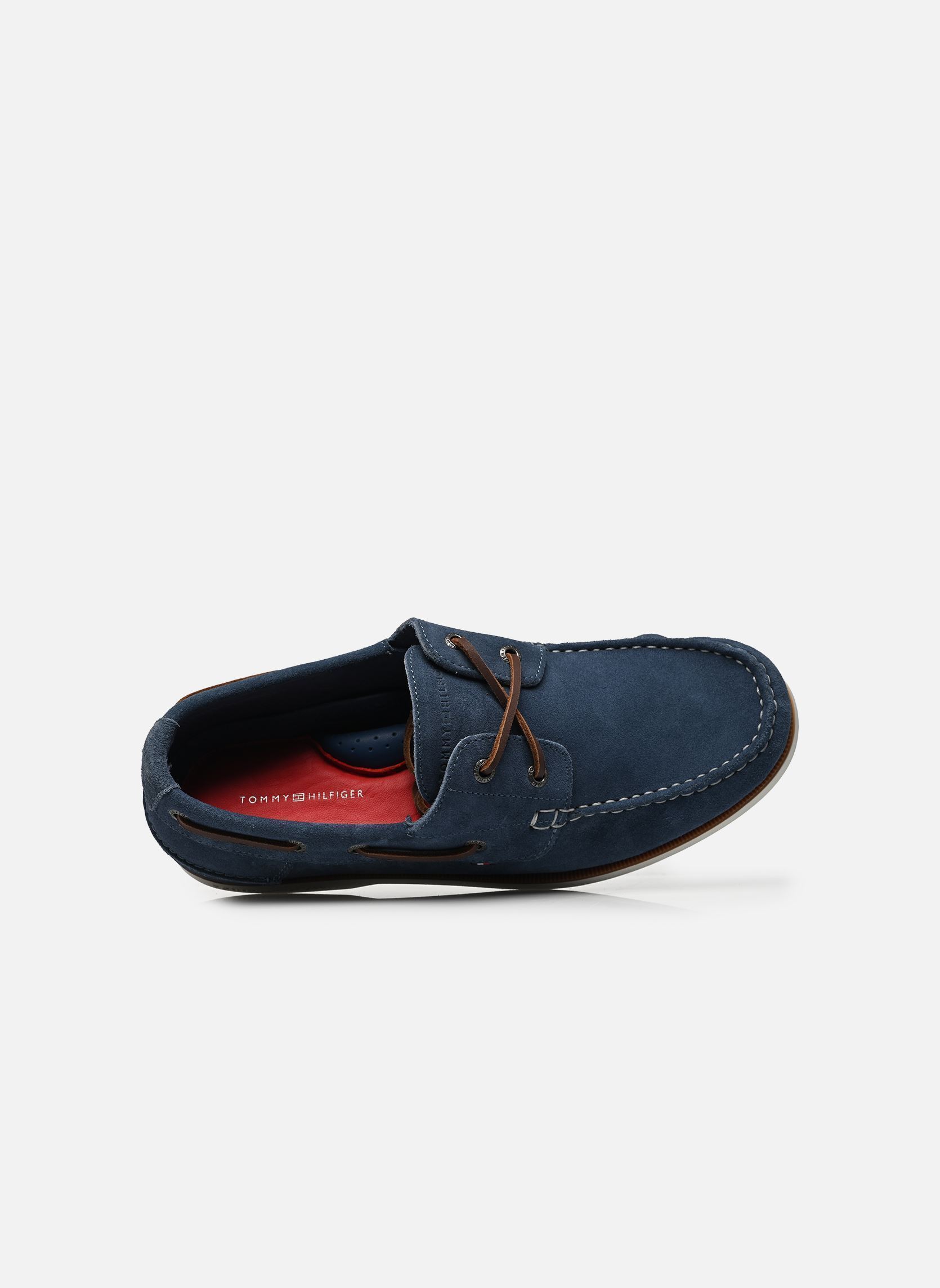 Chaussures bateaux TH BOAT SHOE CORE SU homme bleu Tommy Hilfiger Chaussures bateaux TH BOAT SHOE CORE SU homme bleu BLUE