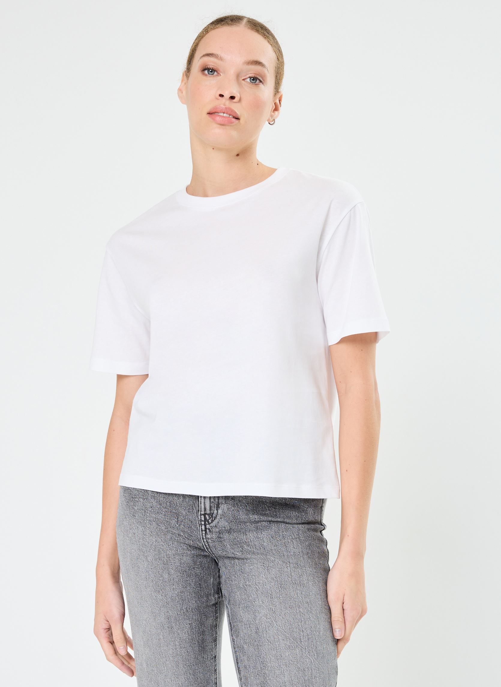 T-shirts met korte mouwen TORIANE dames wit MADE BY T-shirts met korte mouwen TORIANE dames wit BRIGHT WHITE