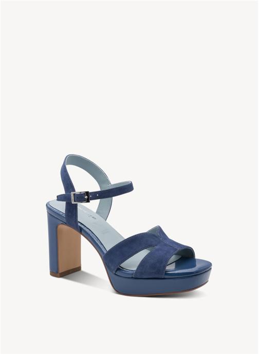 Tamaris Sandales 1-28309-42 femme bleu