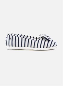 Chaussons Chaussons ballerines Femme Gris nœud irisé femme vert