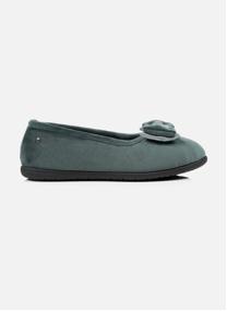 Chaussons Chaussons ballerines Femme Gris nœud irisé femme vert Isotoner Chaussons Chaussons ballerines Femme Gris nœud irisé femme vert Vert clair