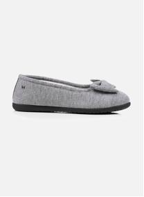 Chaussons Chaussons ballerines Femme Gris nœud irisé femme vert