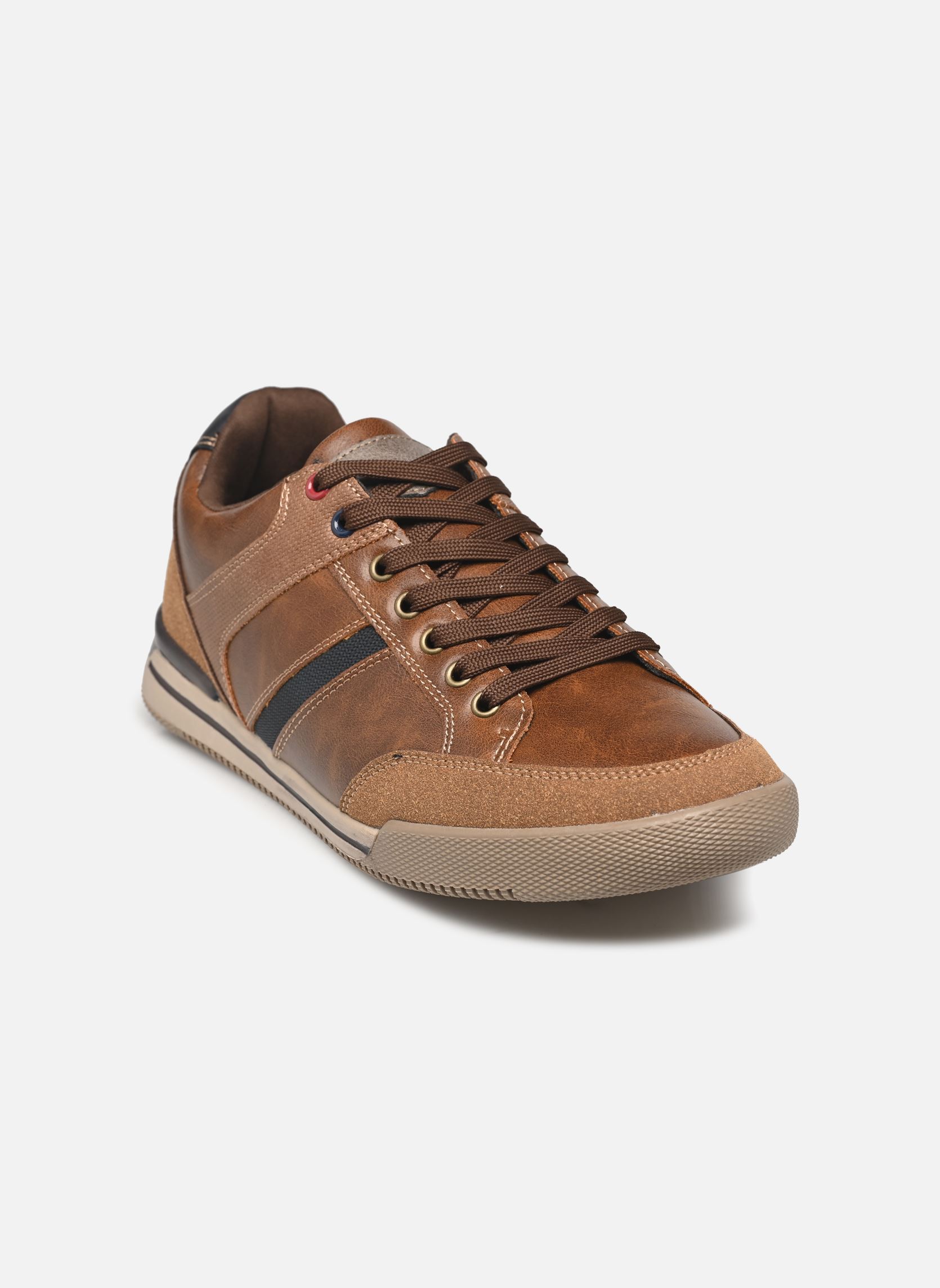 Baskets basses Baskets CAMIL homme marron MADE BY Baskets basses Baskets CAMIL homme marron COGNAC