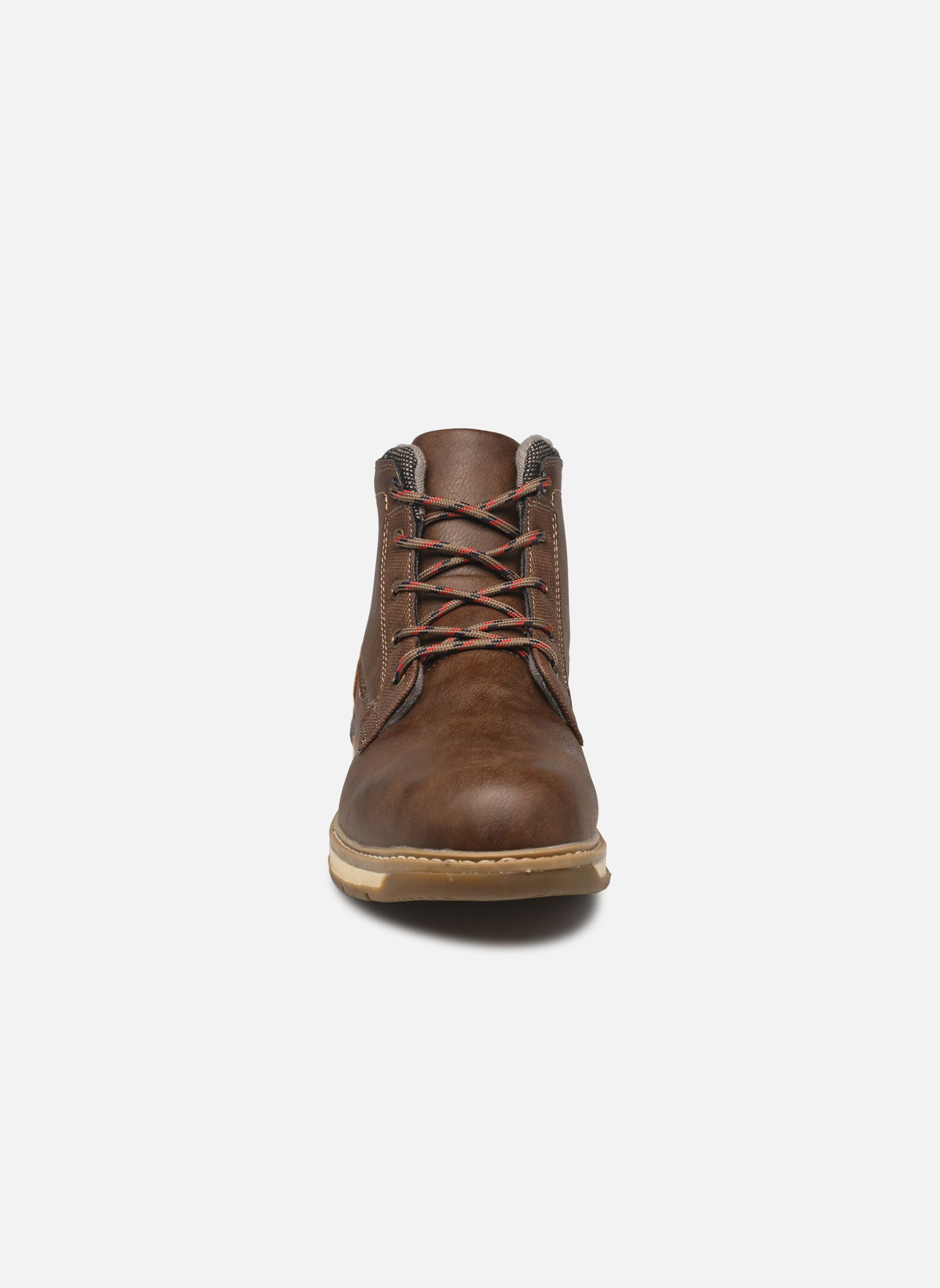 Bottines à lacets CIRO homme marron MADE BY Bottines à lacets CIRO homme marron COGNAC FONCÉ