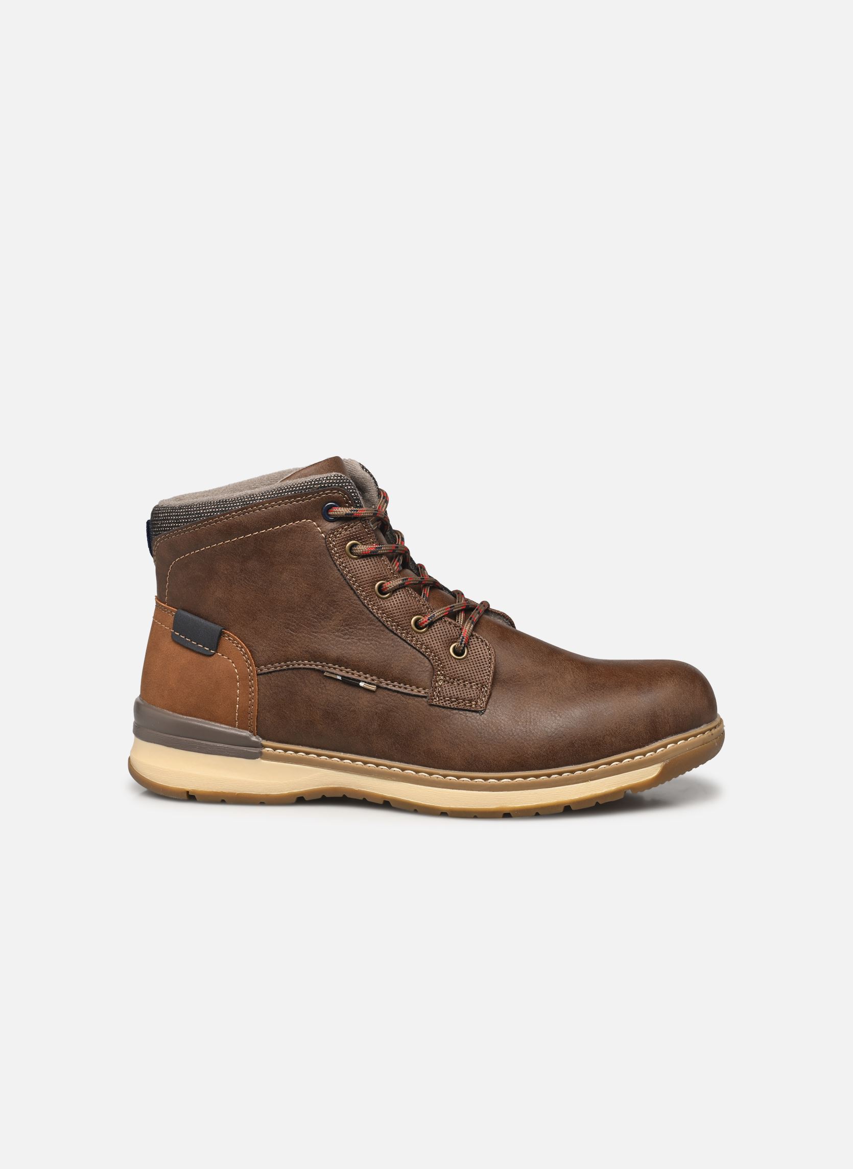 Bottines à lacets CIRO homme marron MADE BY Bottines à lacets CIRO homme marron COGNAC FONCÉ