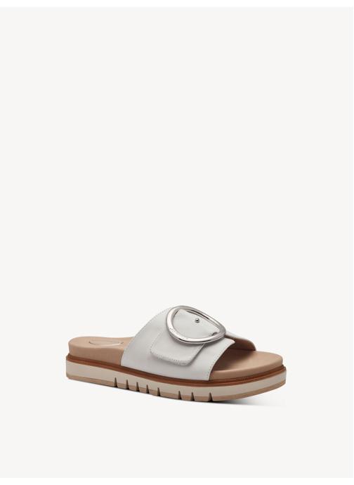 Tamaris Mules 8-87106-42 femme blanc
