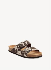 Mules 1-1-27543-26 femme beige