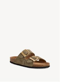 Mules 1-1-27543-26 femme beige