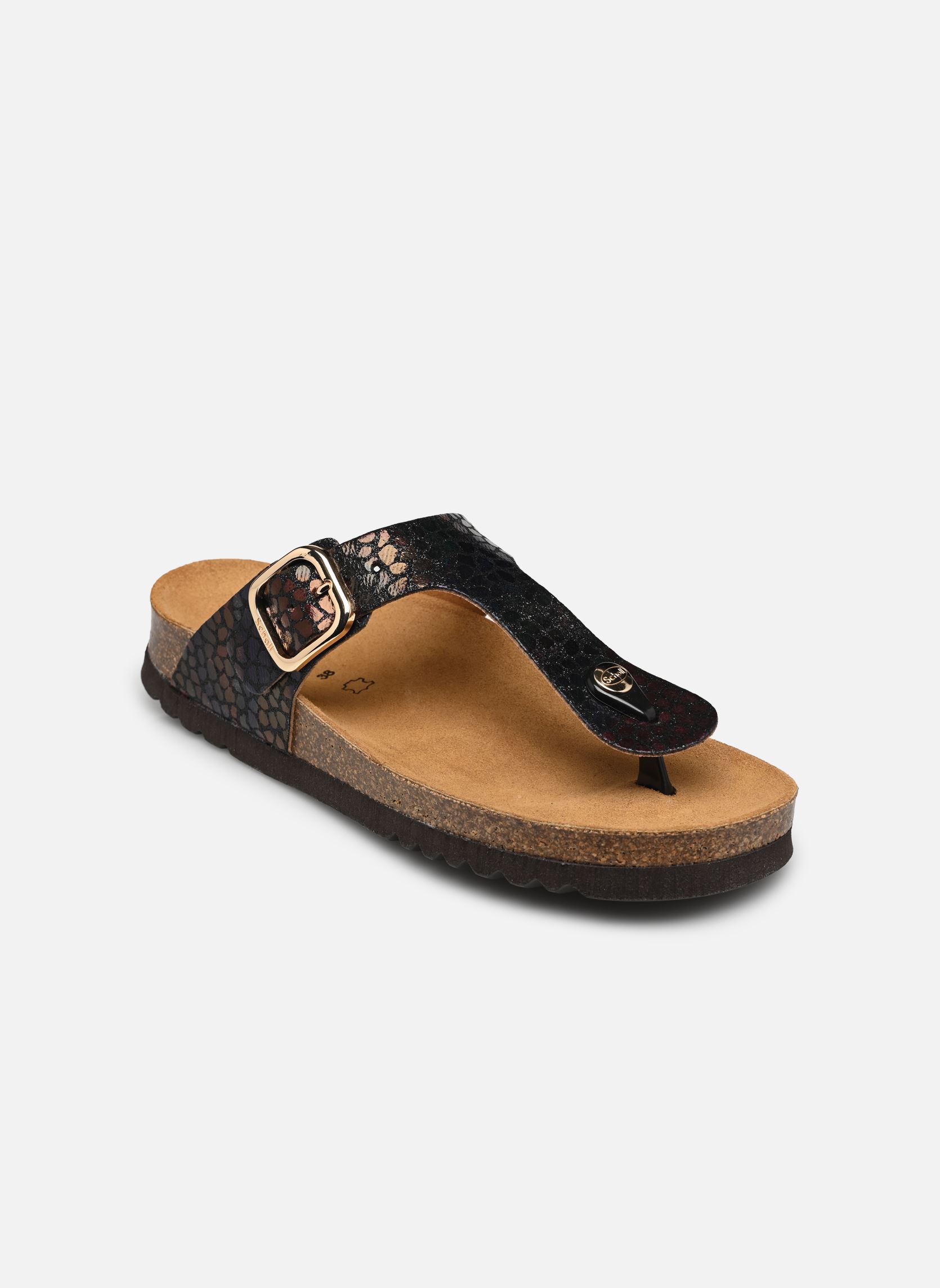 Sandali ANAIS COLLECTION donna marrone Scholl Sandali ANAIS COLLECTION donna marrone BLACK TEXTILE FANTESE