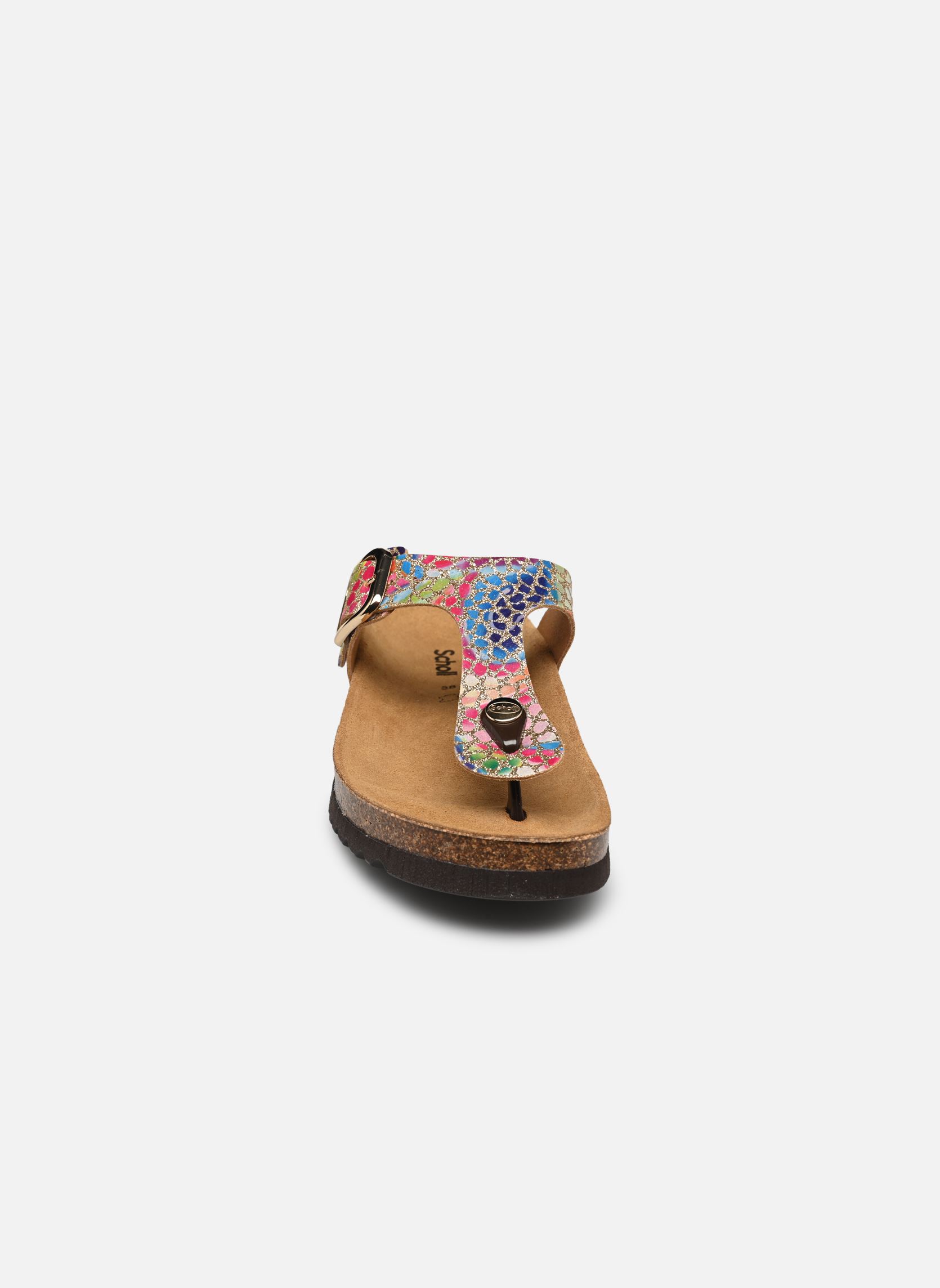 Sandalen ANAIS COLLECTION damen mehrfarbig Scholl Sandalen ANAIS COLLECTION damen mehrfarbig Gold Textile Fantese